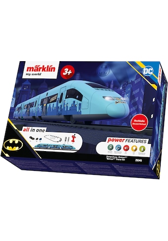 Modelleisenbahn-Set »Märklin my world - Startpackung Batman - 29345«, mit Licht- und...