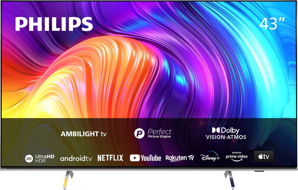 bestellen Zoll, LED-Fernseher 4K Ultra Smart-TV-Android online HD, Philips »43PUS8507/12«, 108 TV cm/43