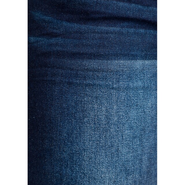 Arizona Slim-fit-Jeans »mit sichtbarer, schräger Knopfleiste«, Mid Waist  online bestellen