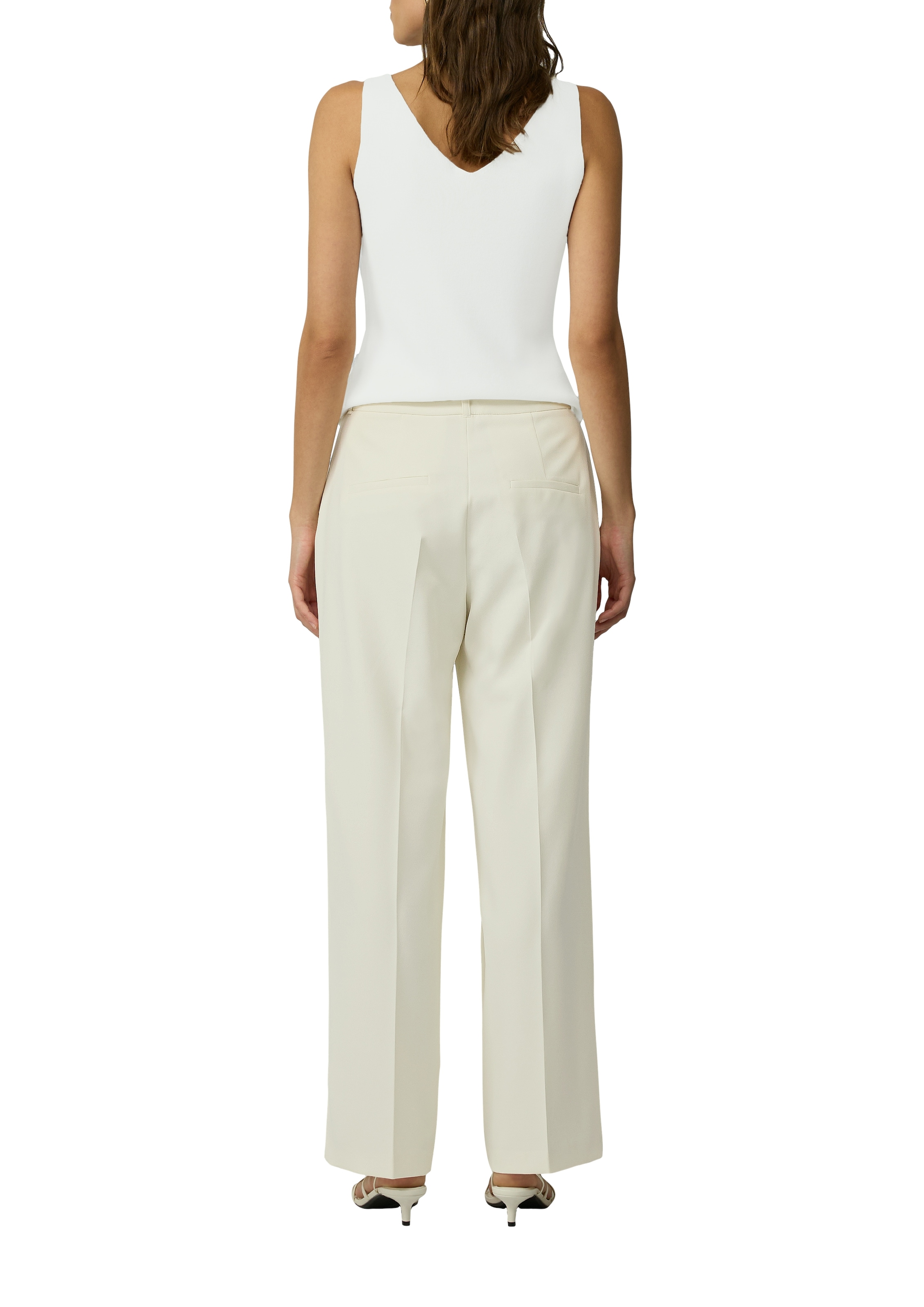 s.Oliver BLACK LABEL Relaxhose, mit extra breitem Bein
