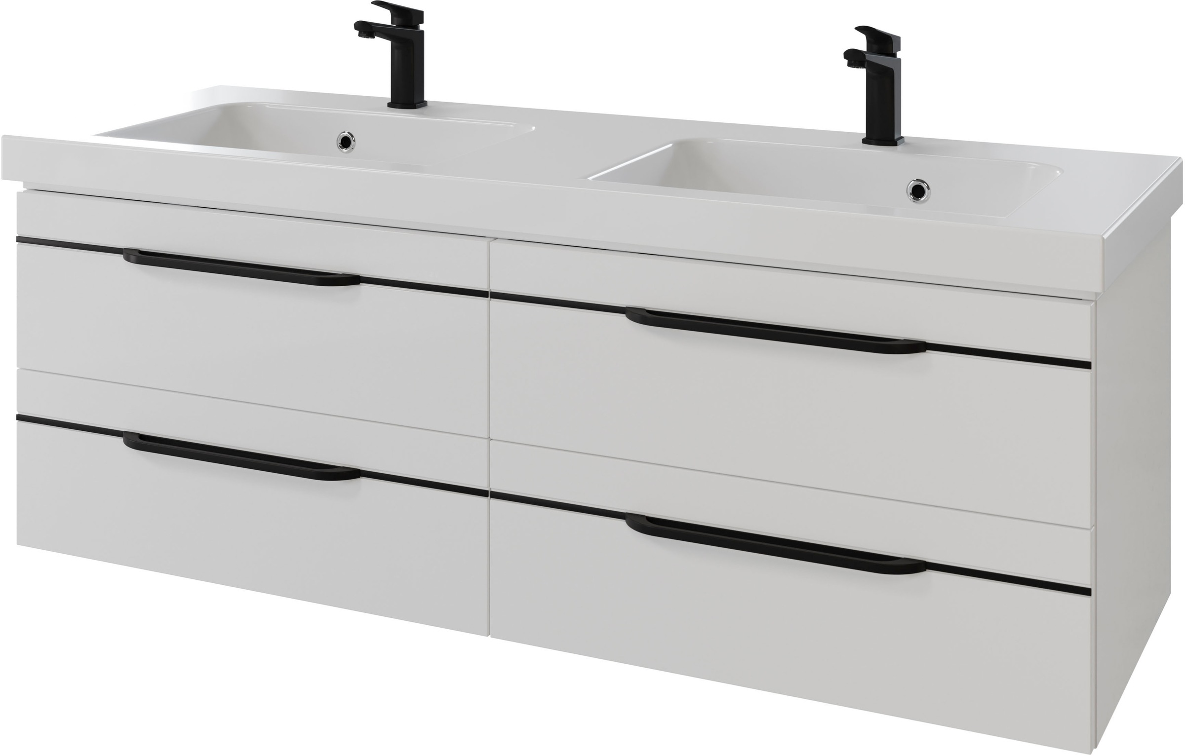 Saphir Waschtisch "Serie Balto Mineralmarmor-Waschtisch mit Unterschrank, 1 günstig online kaufen