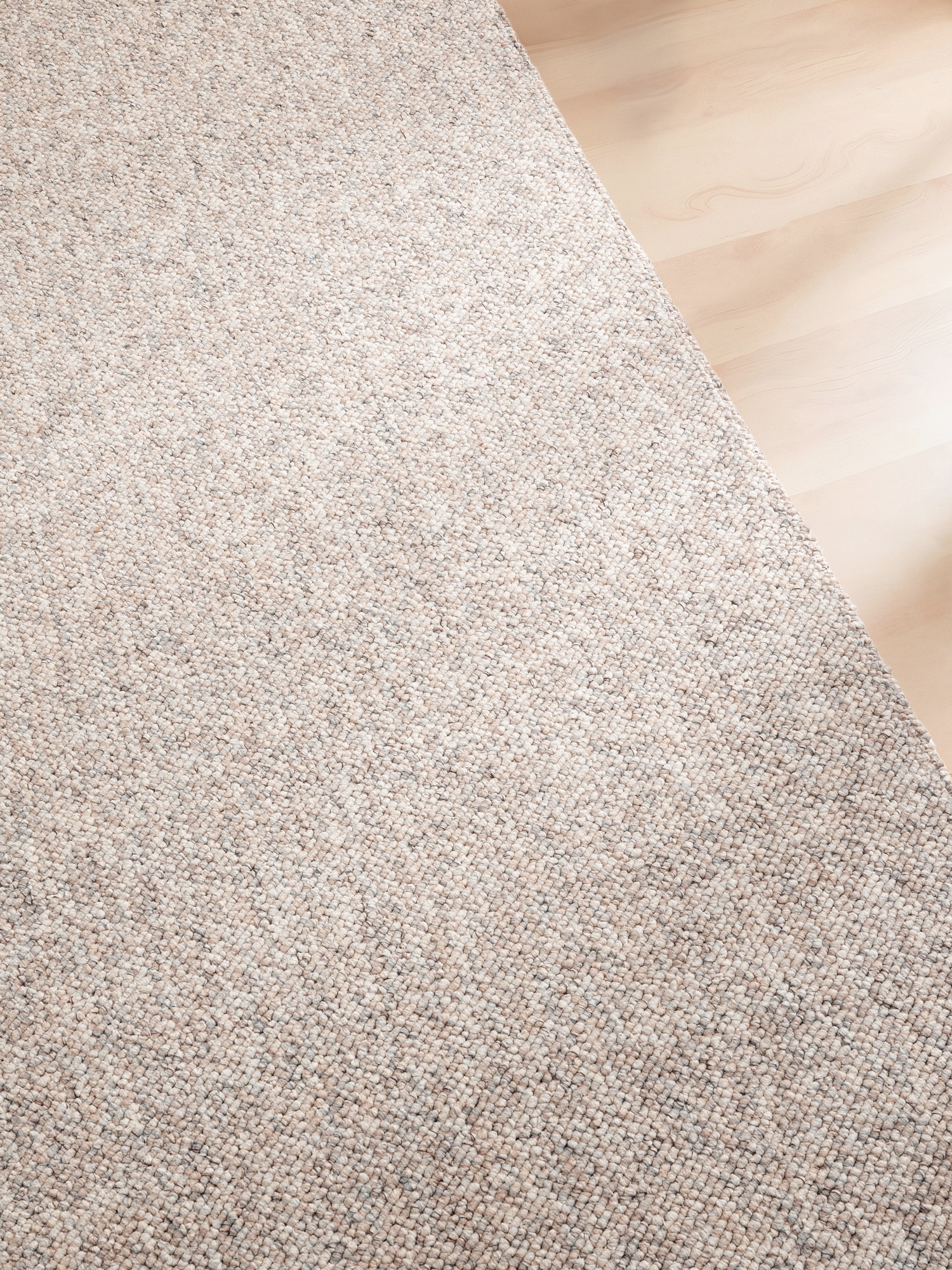 ELLE DECORATION Teppich »Rocco« rechteckig 10 mm Höhe Läufer, waschbar, Wohnzimmer, Esszimmer, Woll-Optik