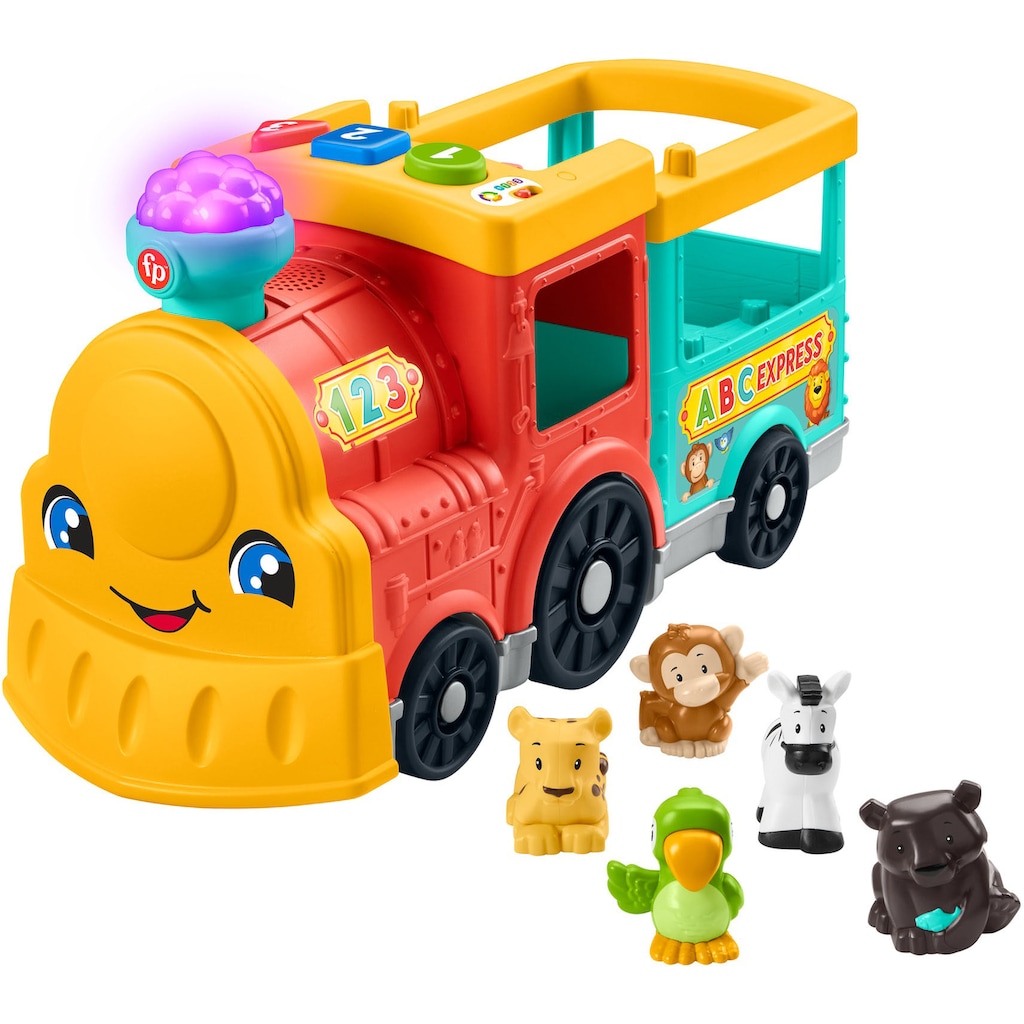Fisher-Price® Spielzeug-Eisenbahn »Little People, ABC Zug«