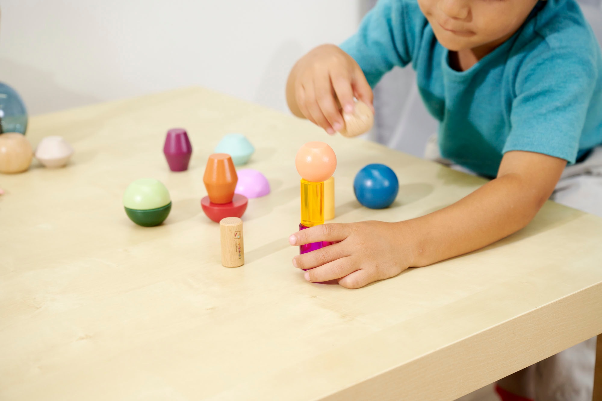 Eichhorn Stapelspielzeug »Montessori Stapelperlen«, FSC®- schützt Wald - weltweit