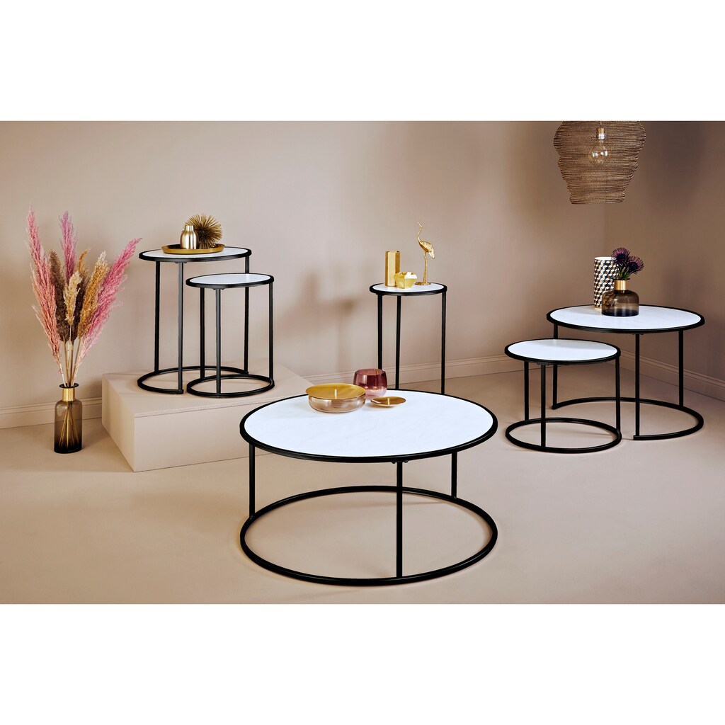 Jahnke Couchtisch »SOL COFFEE SET«, (2 St.)