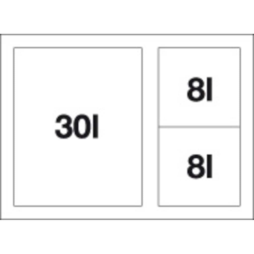 Blanco Mülltrennsystem »Select II XL 60/3«, 3 Behälter