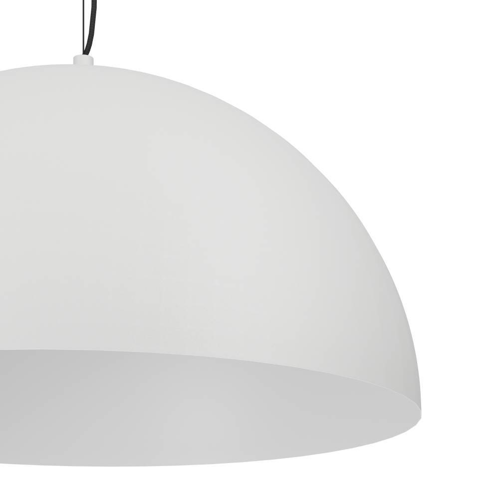 EGLO Hängeleuchte »GAETANO 1«, 1 flammig, Leuchtmittel E27 | ohne Leuchtmittel, Pendelleuchte, Metall in Grau und Schwarz, E27 Fassung, Ø 53,5 cm