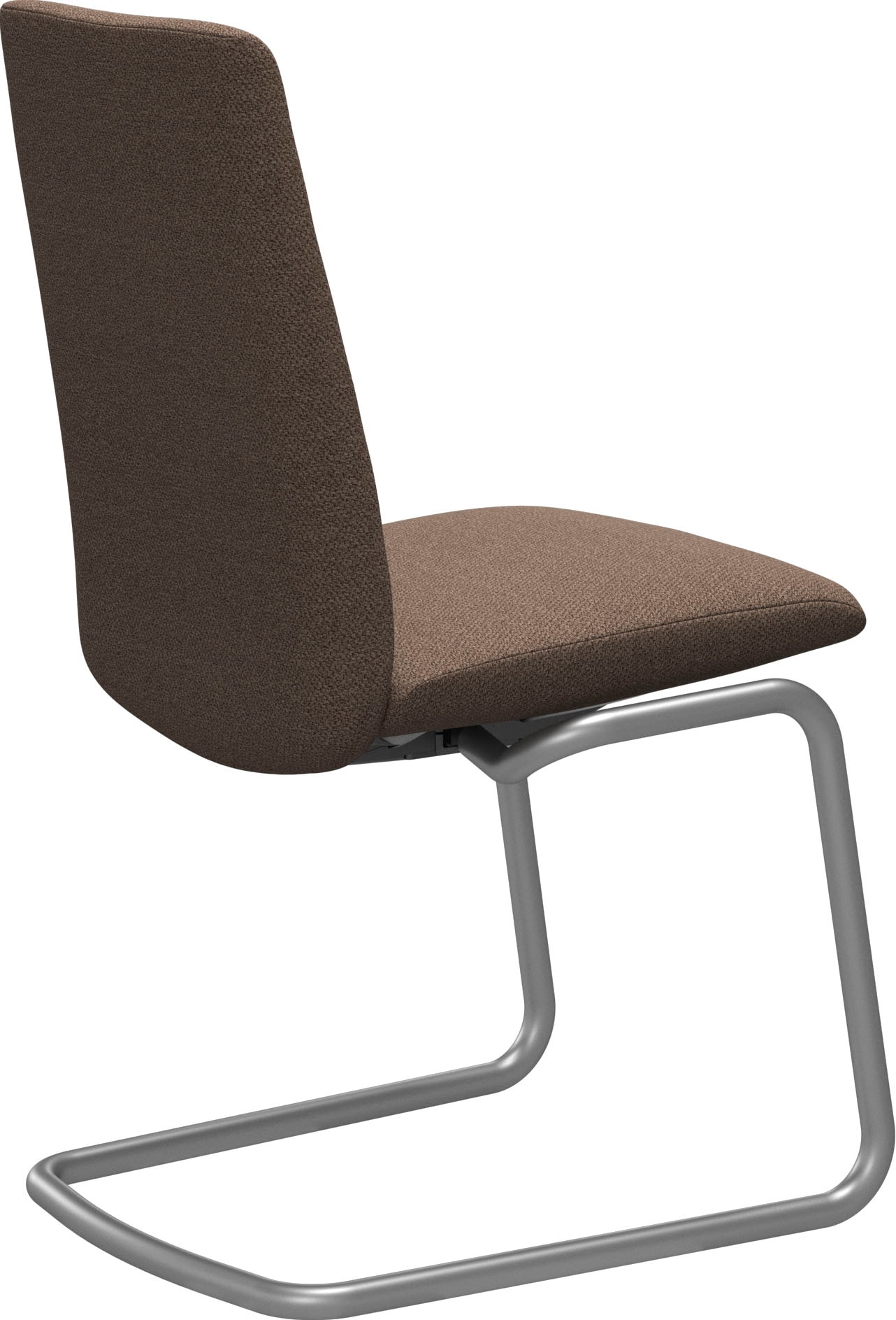 Stressless® Polsterstuhl »Laurel«, ROHLEDER Stoff Q2 FARON, Low Back, Größe M, mit Beinen aus Stahl in Chrom matt