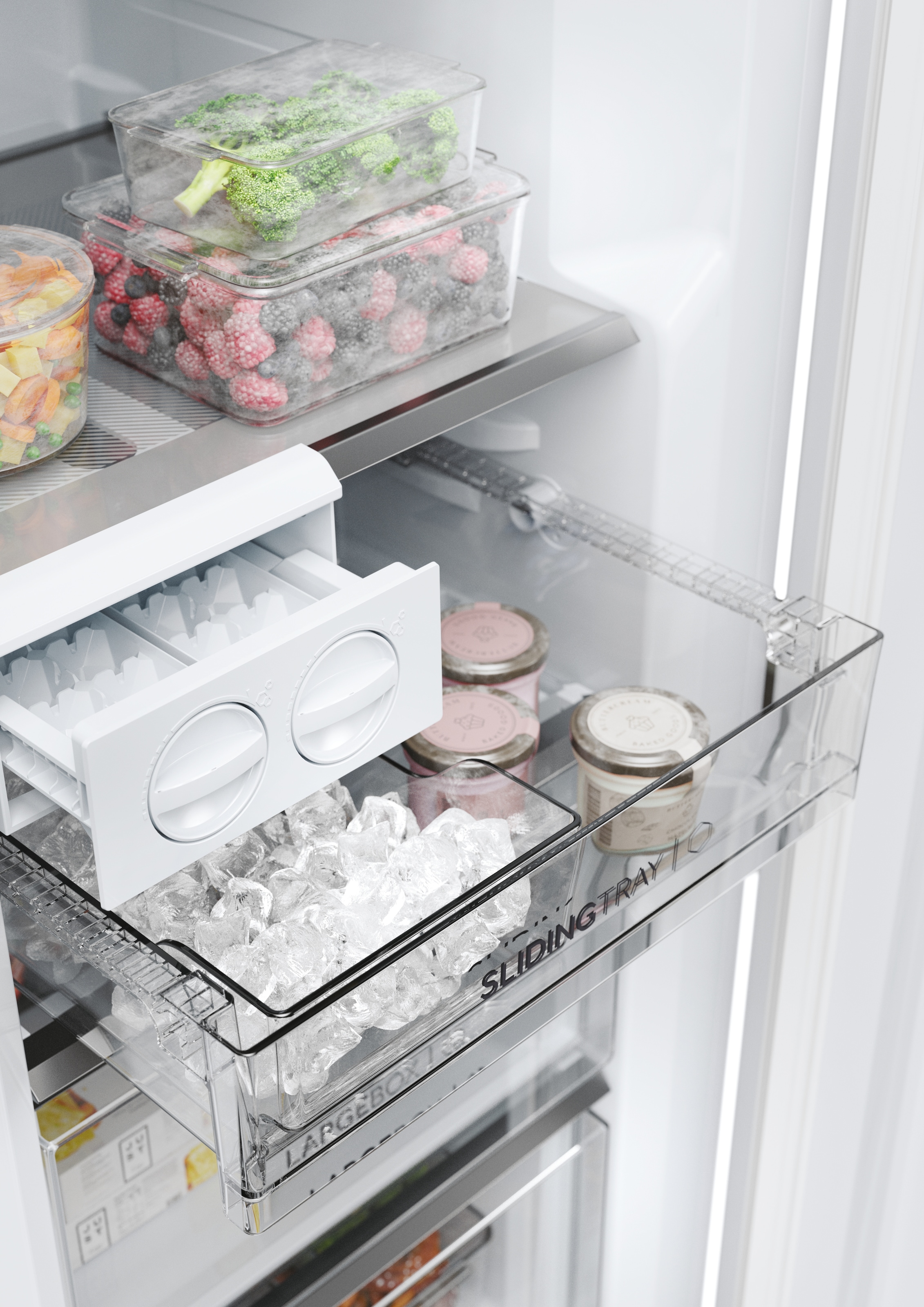 Haier Gefrierschrank »H4F306WCH1«, 190 cm hoch, 60 cm breit, TWIST ICE MAKER
