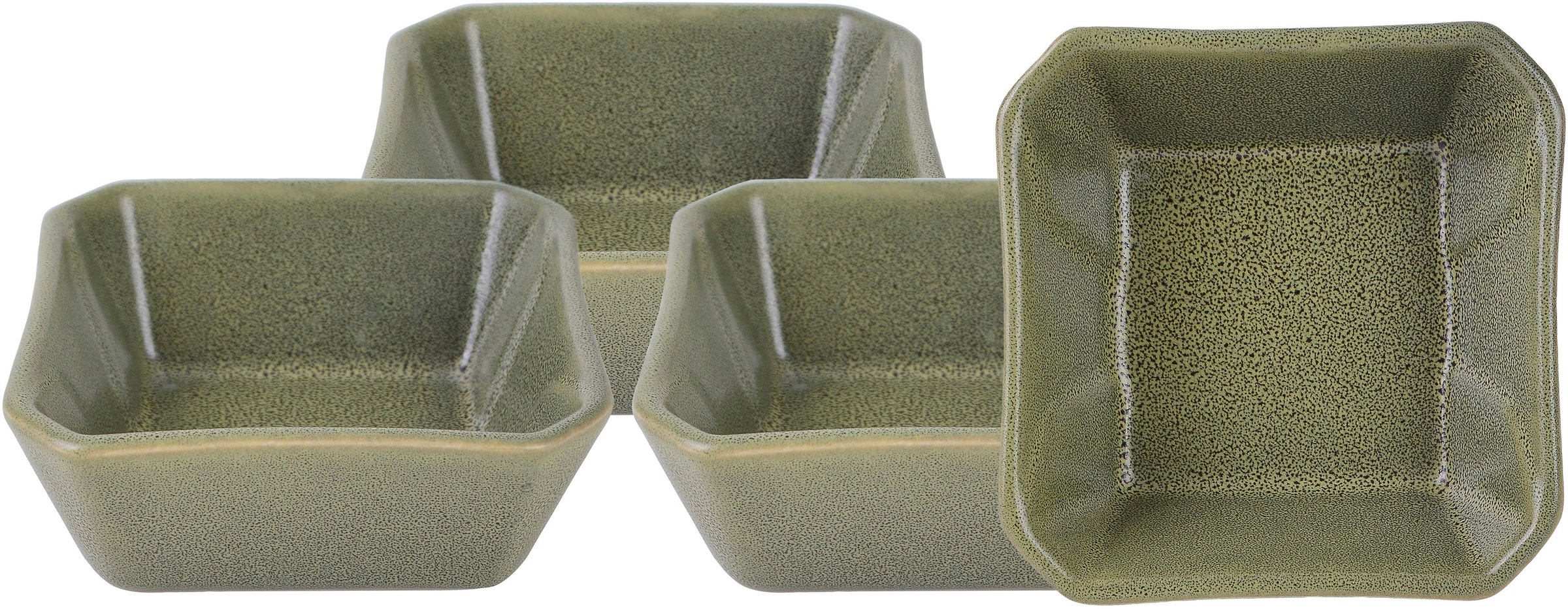 CreaTable Servierschale »Dip Bowl« 4 Stk. aus Steinzeug Dipschale, Snacksch günstig online kaufen