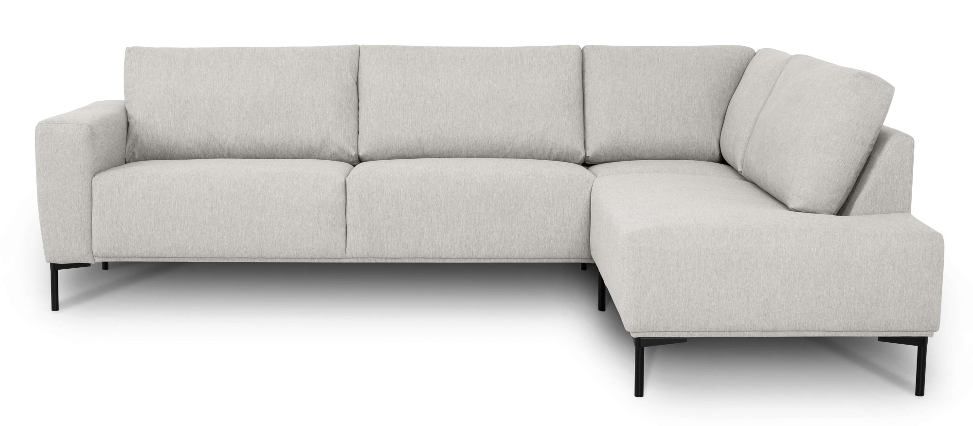 andas Ecksofa "Melby", Breite 275 cm, in einem weichen Struktur Stoff, lose günstig online kaufen