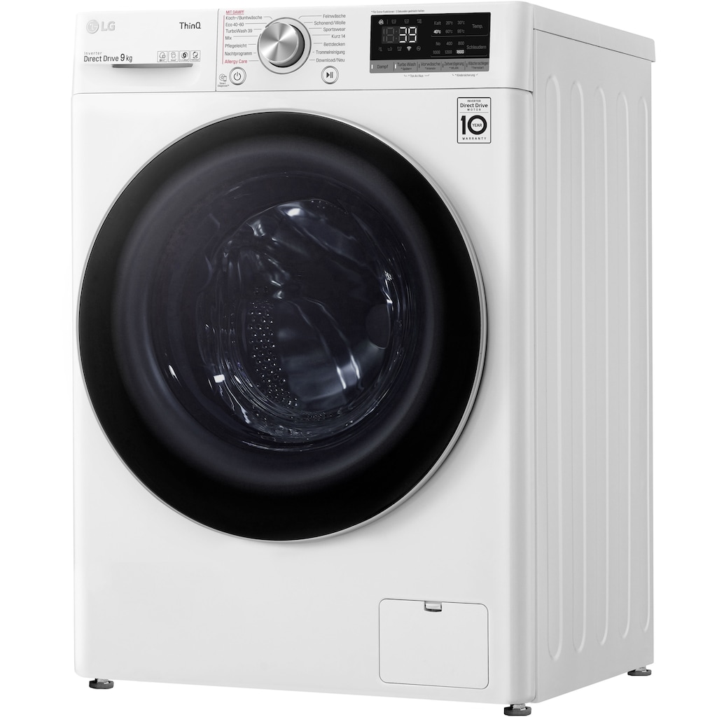 LG Waschmaschine »F6WV709P1«, F6WV709P1, 9 kg, 1600 U/min