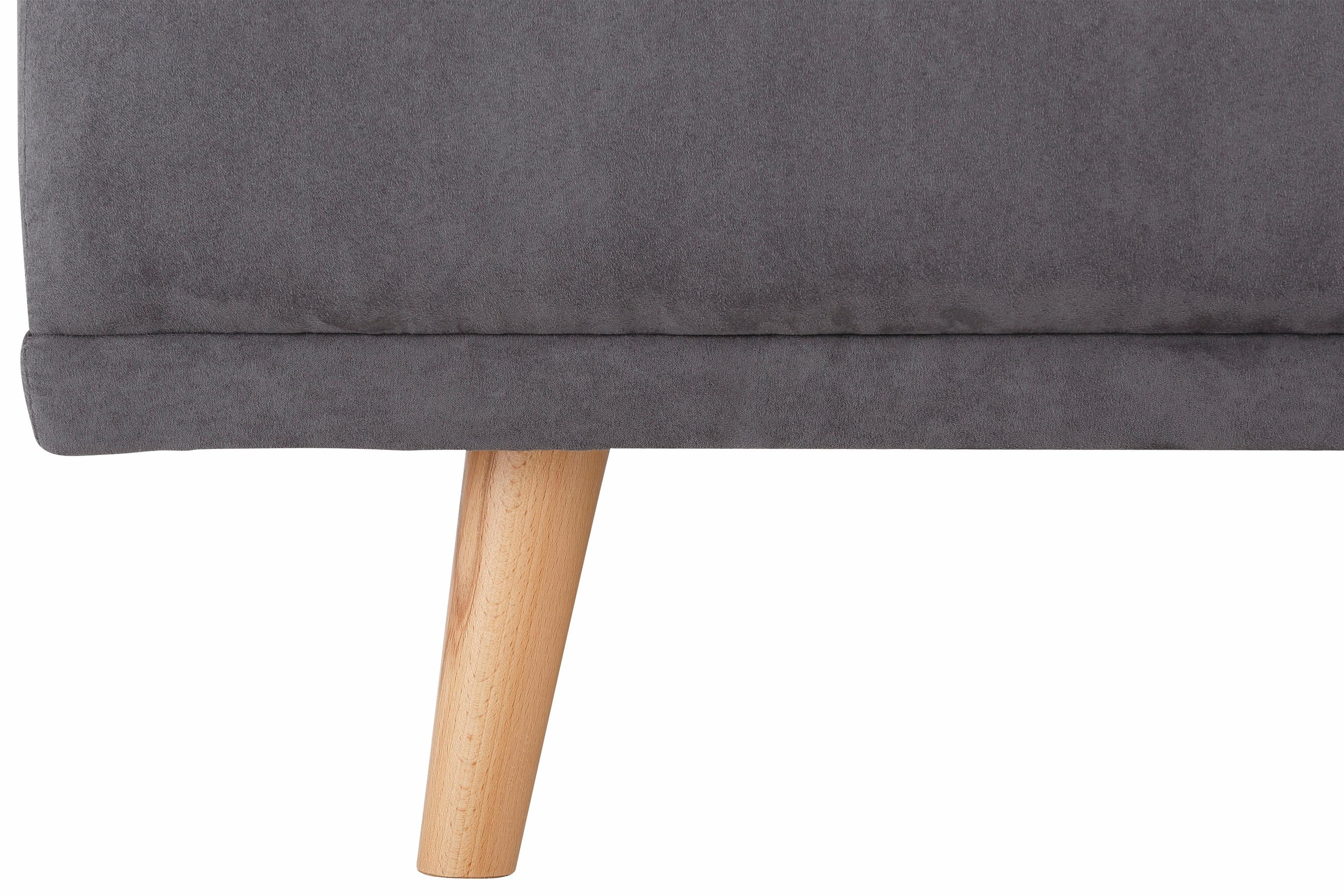 Home affaire Ecksofa »Lasse L-Form«, im scandinavischen Stil mit Holzfüßen