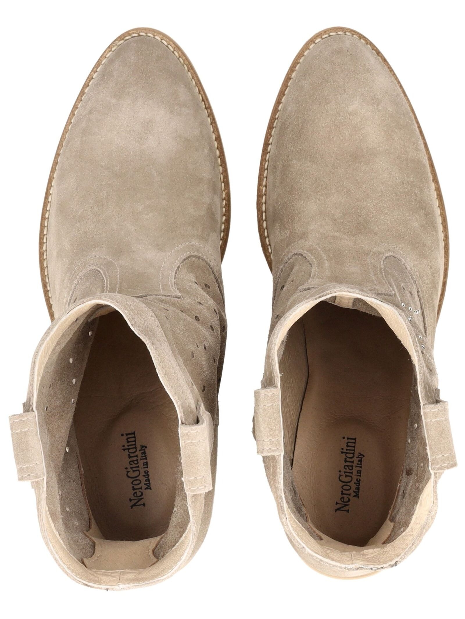 Nero Giardini Bikerboots »Nero Giardini Stiefelette Veloursleder«