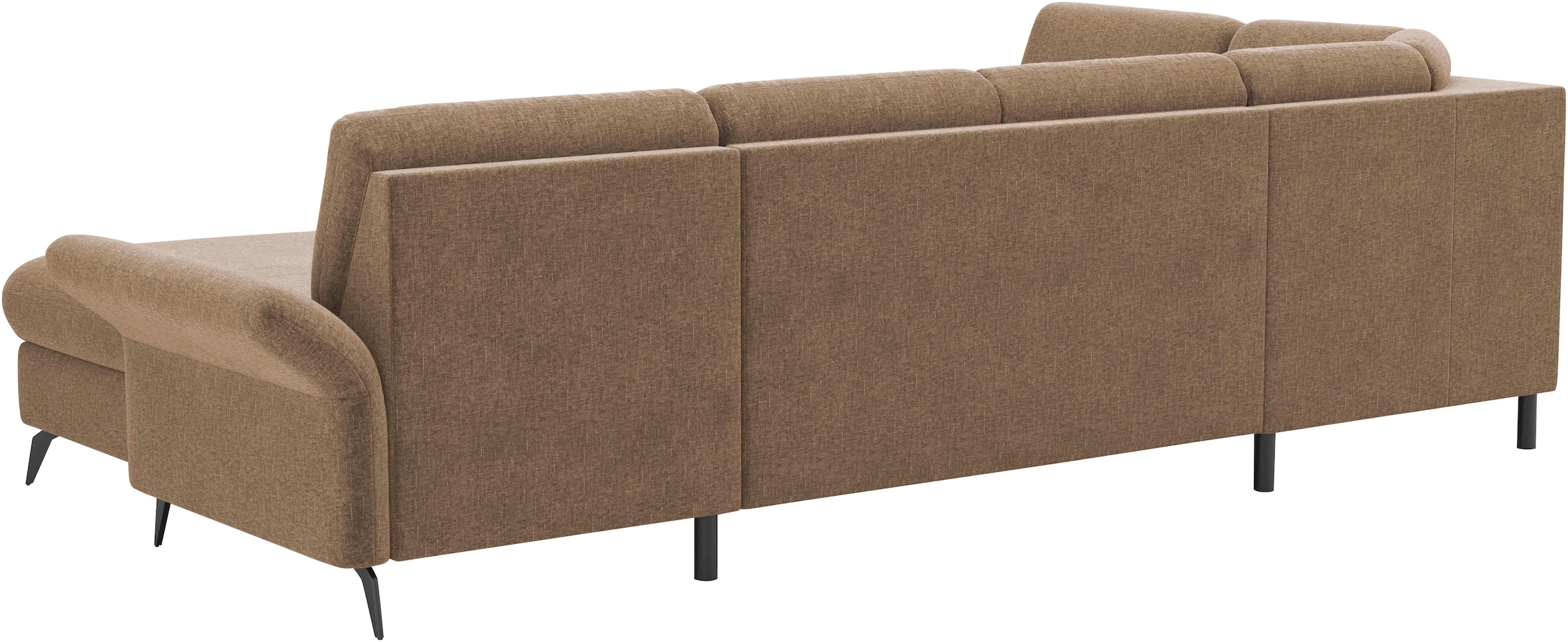 Home affaire Wohnlandschaft »Rochelle«, optional: Armteilverstellung, klappbar, Bettkasen