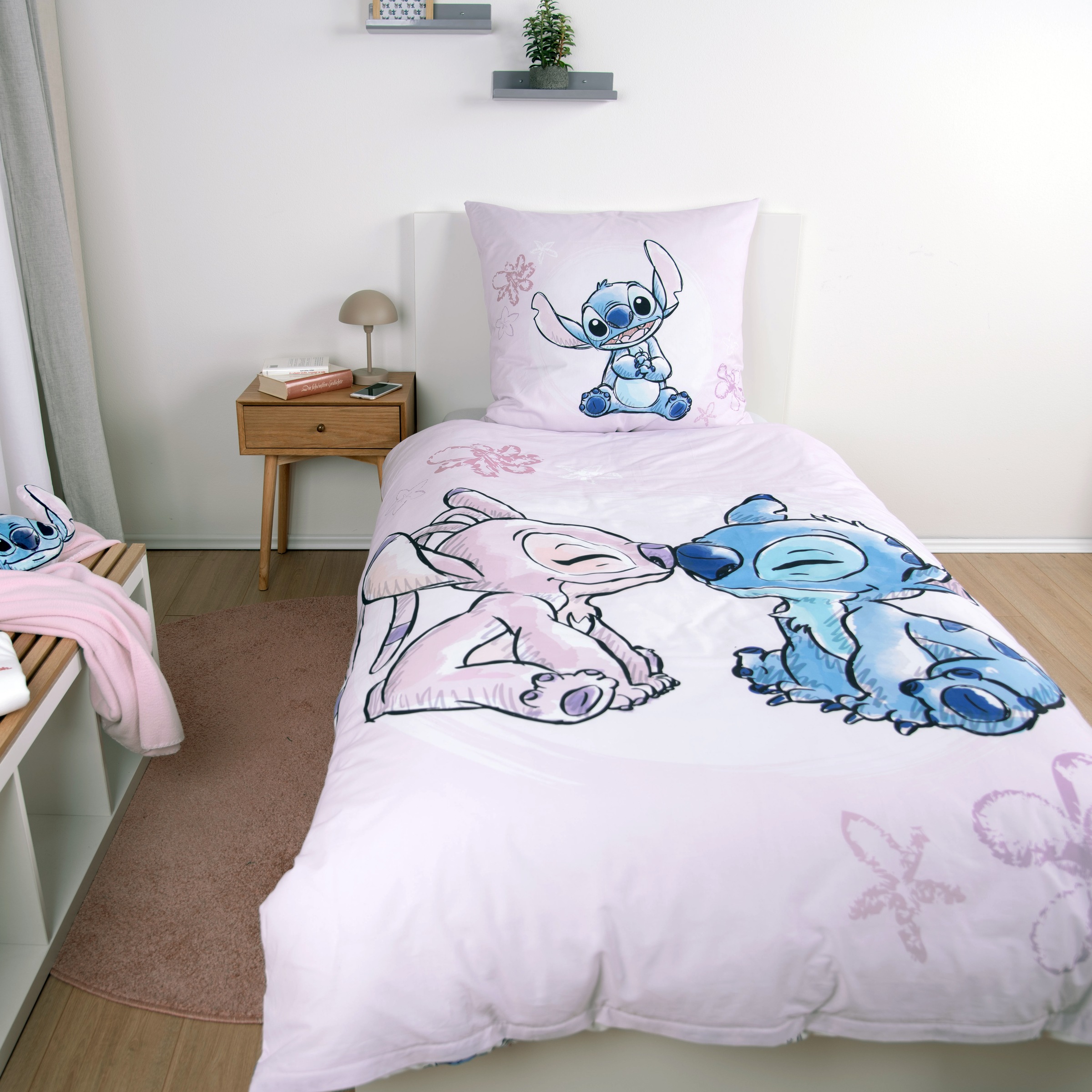 Disney Bettwäsche »Disney Stitch«, Wendebettwäsche günstig online kaufen
