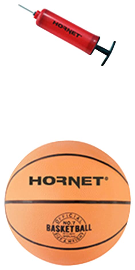 Hornet by Hudora Basketballständer »Hornet höhenverstellbar im Ball mit und mobil, (Set, St., Basketballständer 305«, cm bis 3 Pumpe), Online-Shop kaufen 305