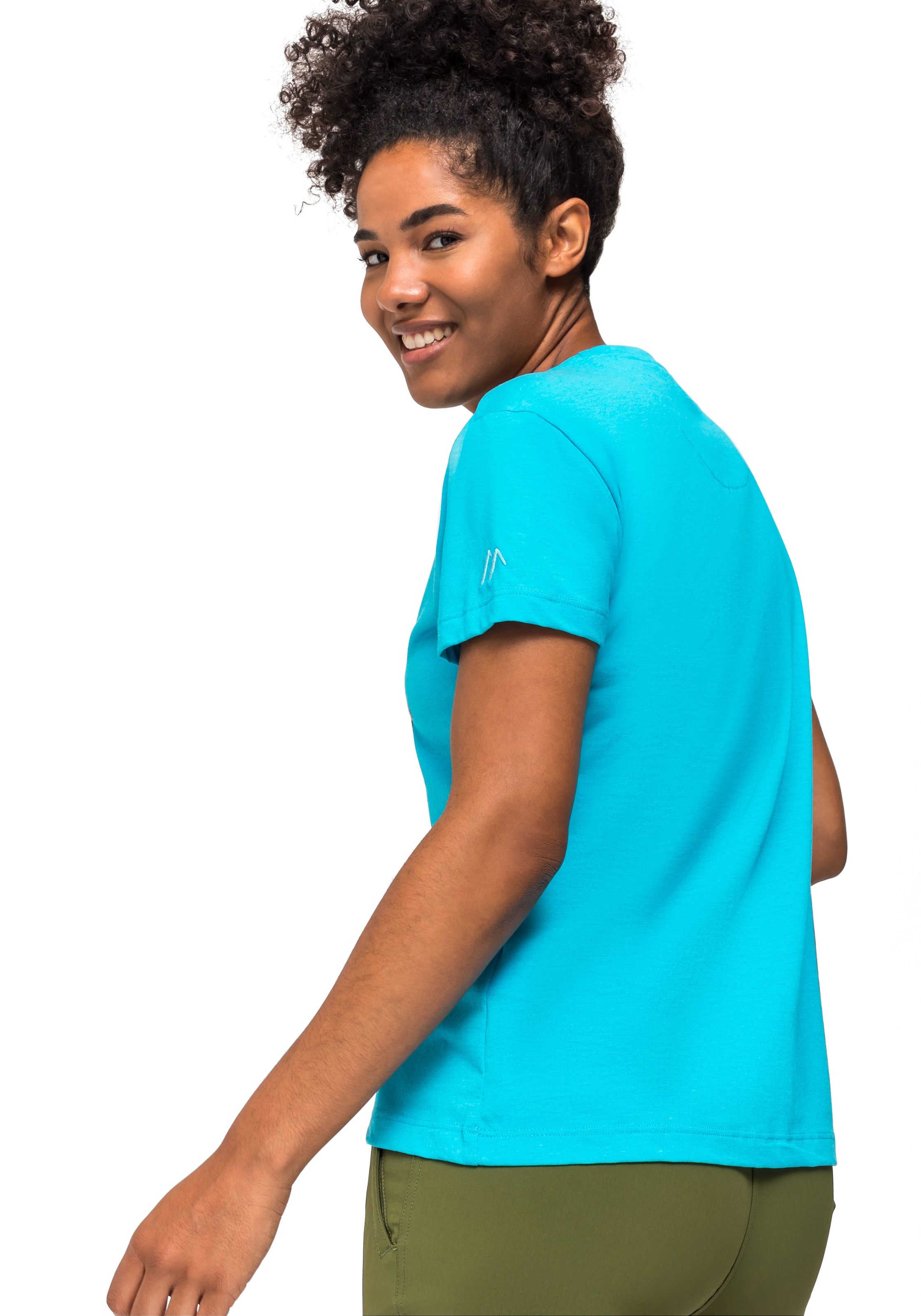 Maier Sports T-Shirt »Phonetic Tee W«, Damen Kurzarmshirt mit Print für  Wandern und Freizeit kaufen