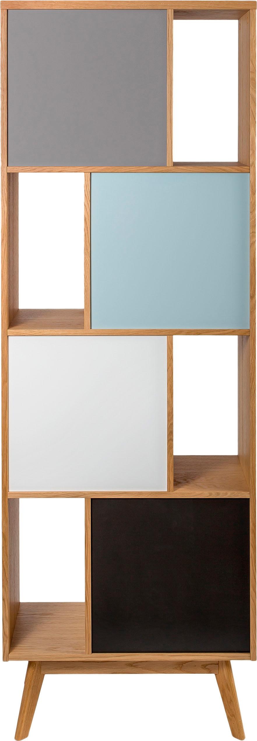 Woodman Bücherregal »Avon«, Höhe 191 cm, Holzfurnier aus Eiche, schlichtes günstig online kaufen