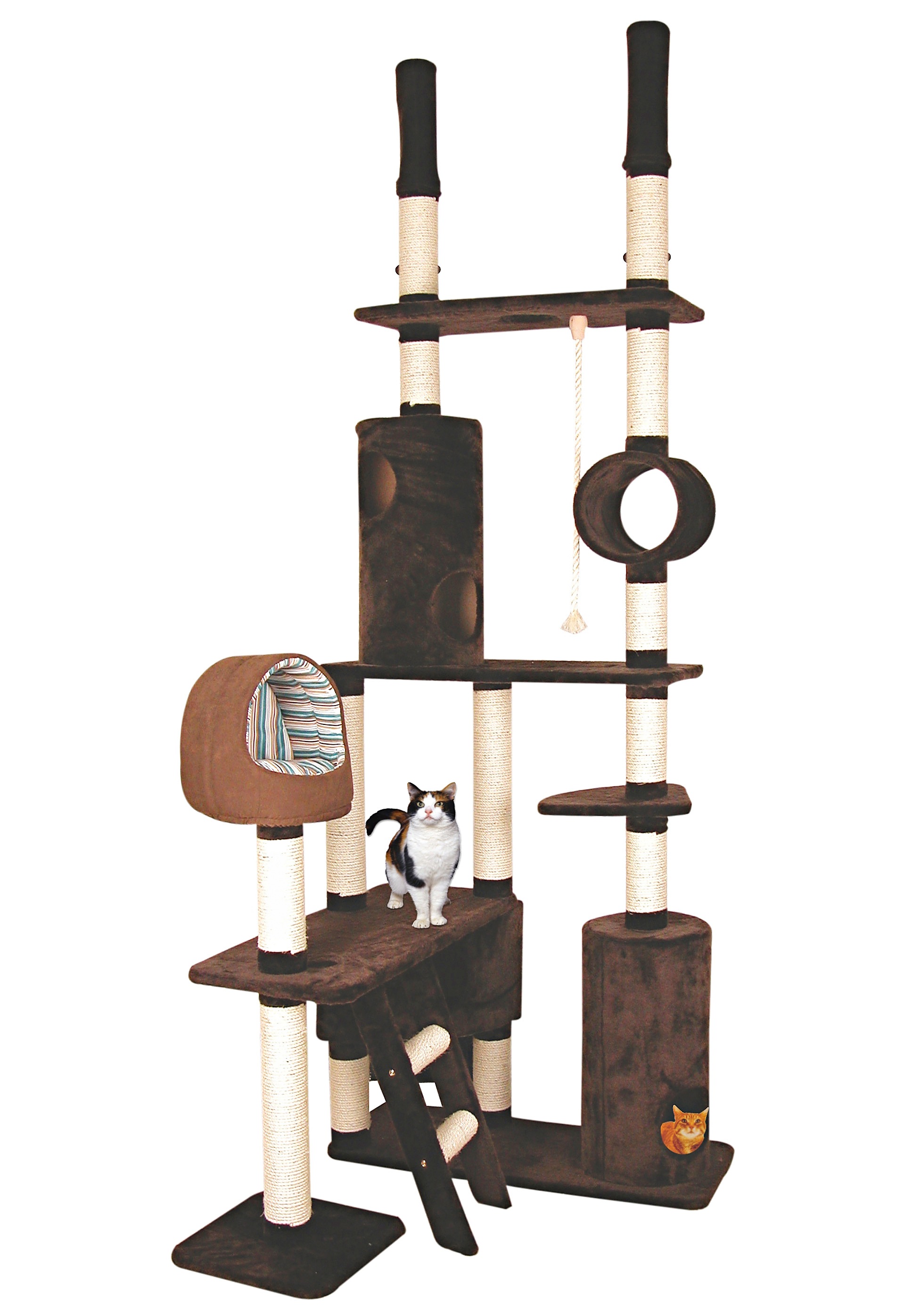 2. Bild von HEIM Kratzbaum »Wonderland«, hoch, BxTxH: 101x40x250-280 cm