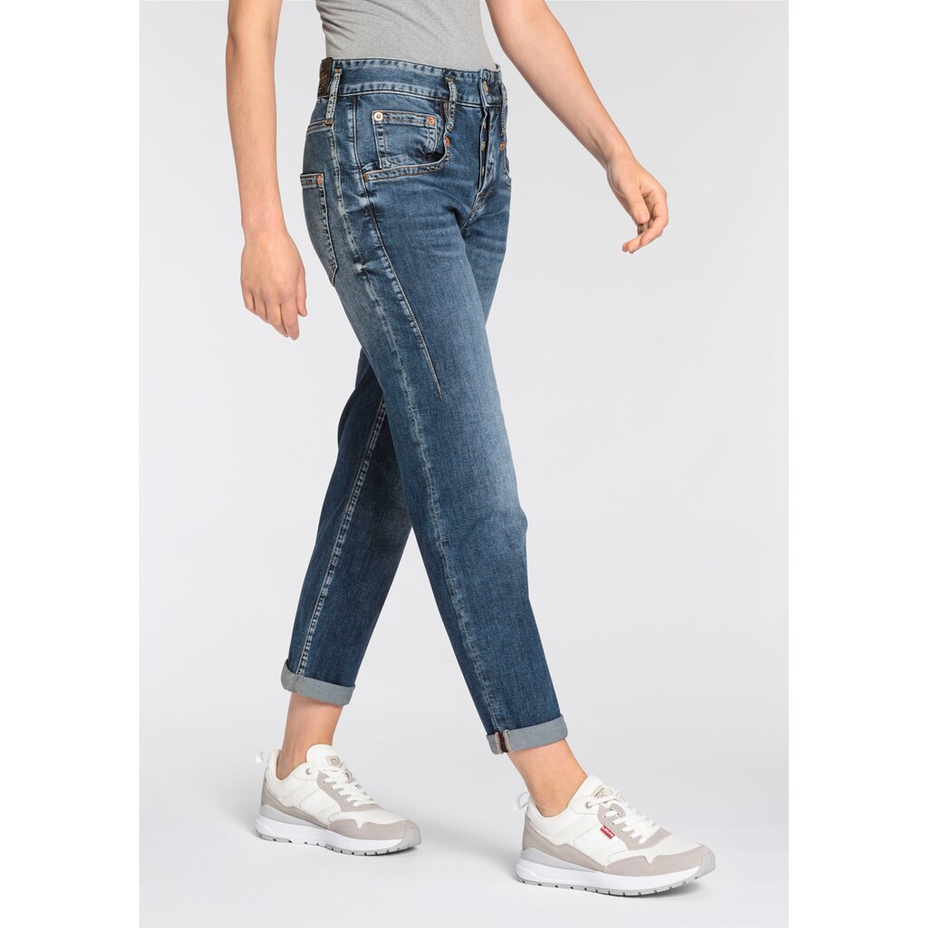 Herrlicher High-waist-Jeans »Shyra Tap Denim Stretch«