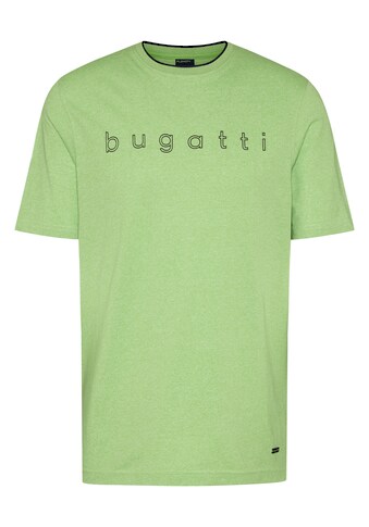 bugatti T-Shirt, mit großem bugatti Logo-Print kaufen