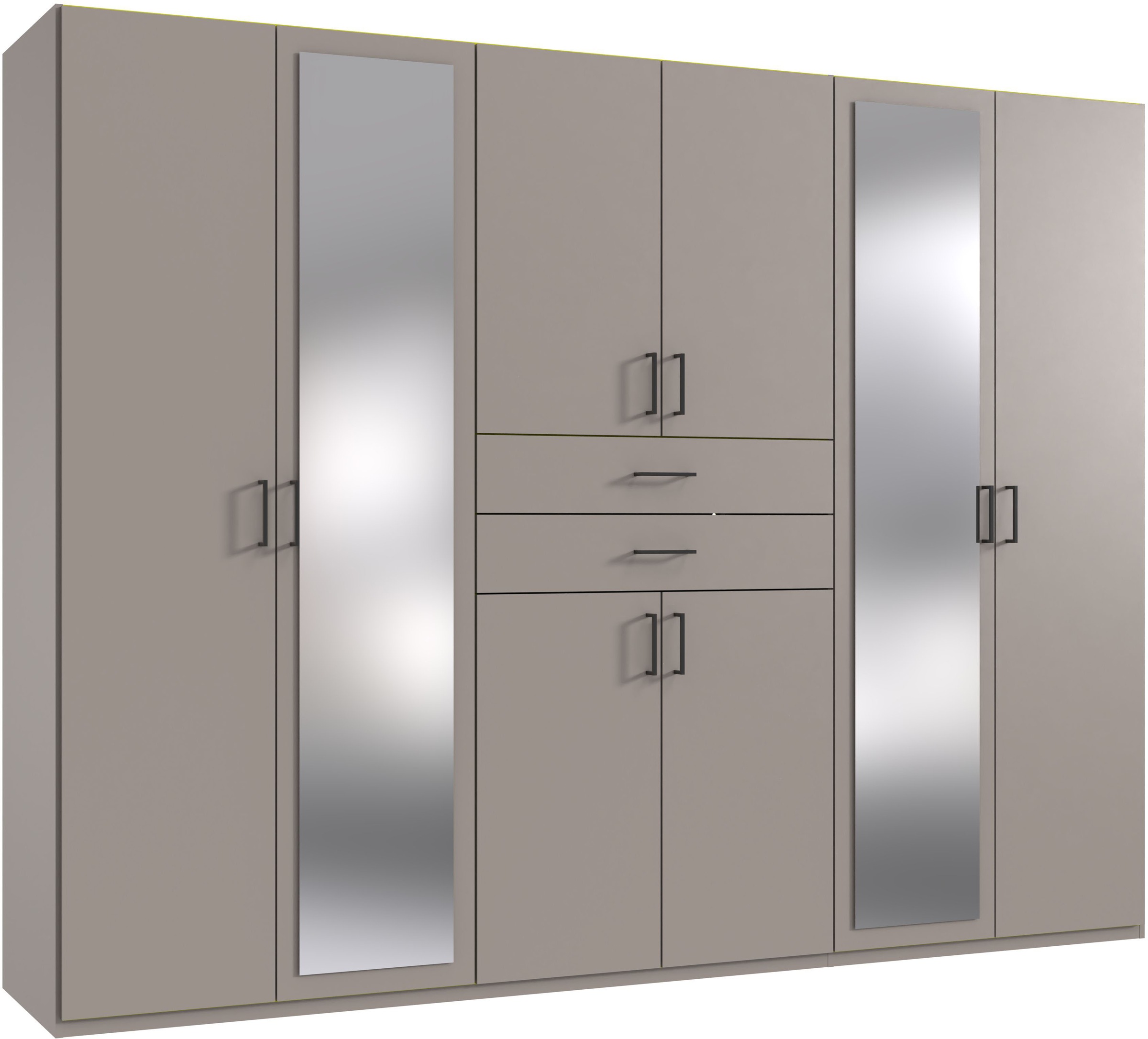 Wimex Kleiderschrank »Diver Drehtürenschrank mit Spiegel, 180, 225 o. 270cm günstig online kaufen