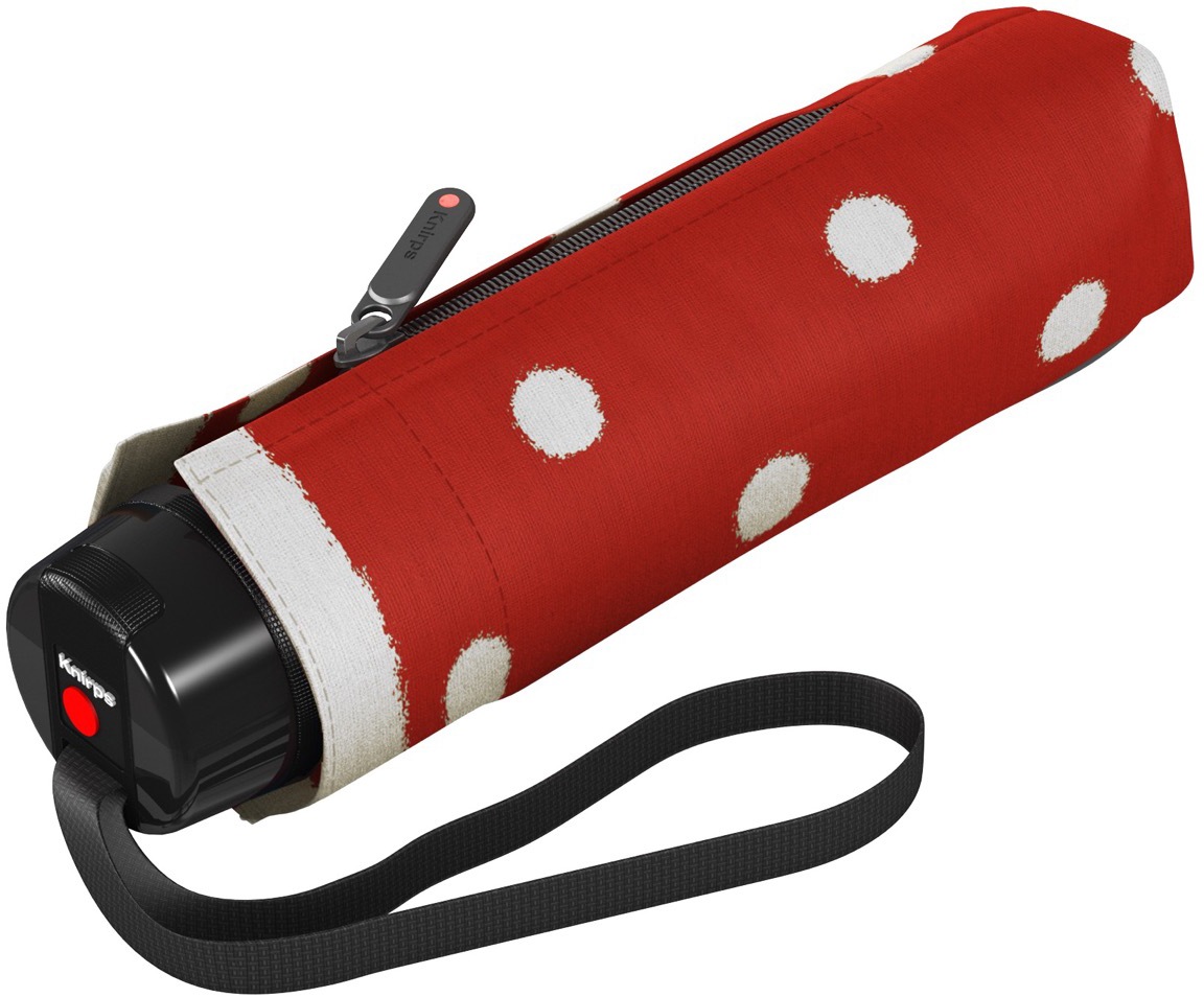 Knirps® Taschenregenschirm »T.020 small manual, dot art red«