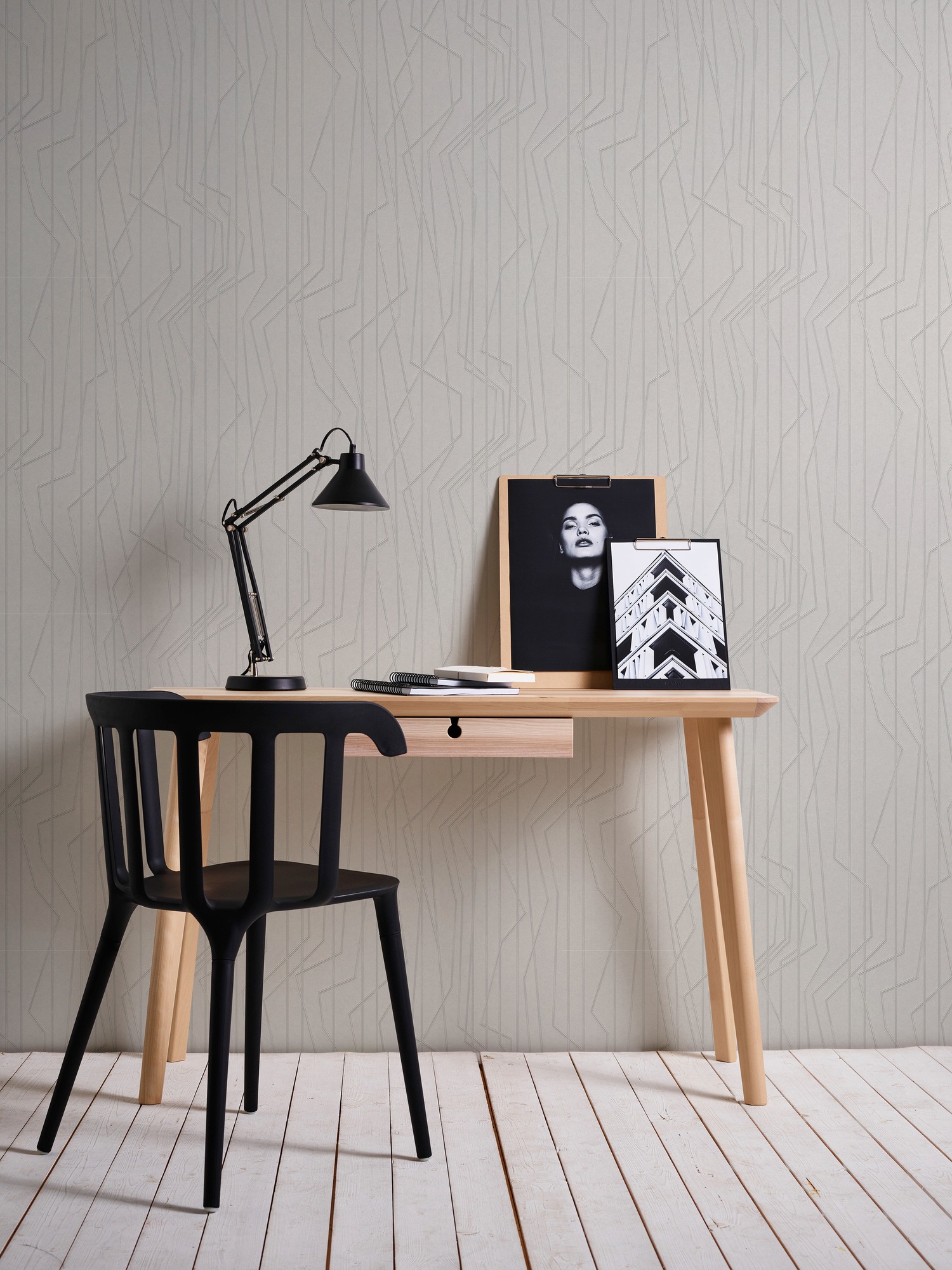 A.S. Création Vliestapete »Emotion Graphic«, Streifen-gestreift-mehrfarbig, Tapete Geometrisch Tapeten Wohnzimmer Schlafzimmer Küche modern Design