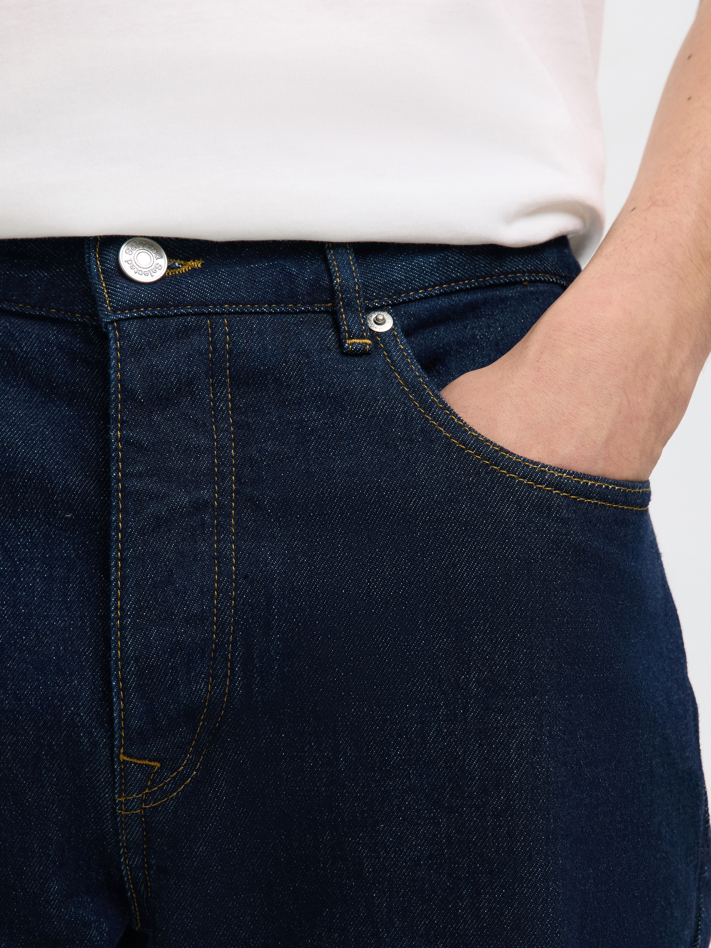 SELECTED HOMME Straight-Jeans »SLH196-STRAIGHT BEN KORI JEANS NOOS«