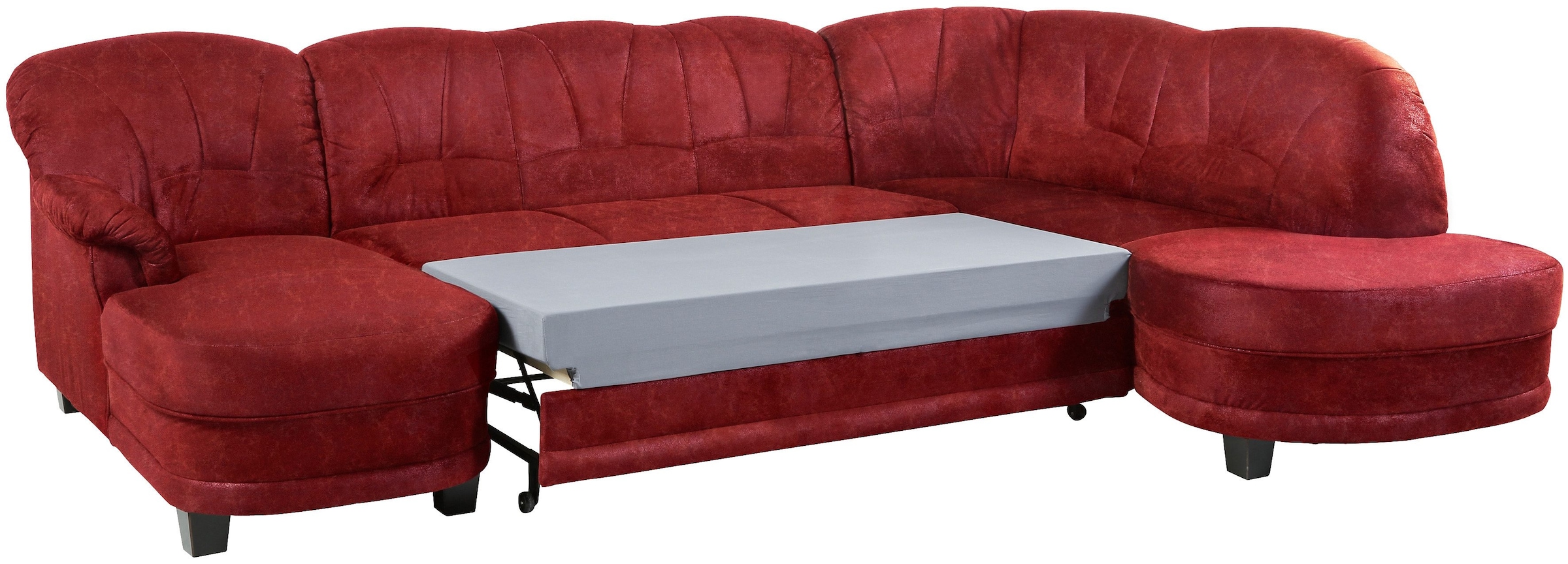Home affaire Wohnlandschaft »Camelita U-Form«, wahlweise mit Bettfunktion
