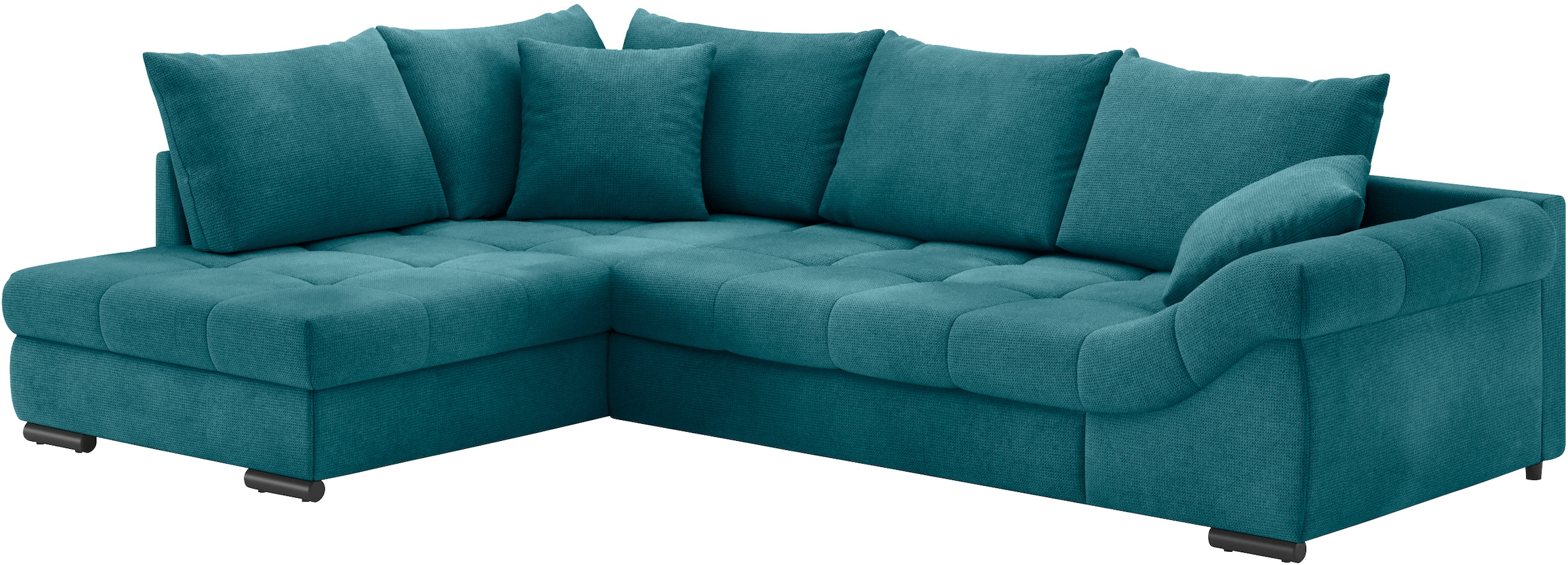 Mr. Couch Ecksofa »Allegro DuraFlex, L-Form« Hochschläfer-Bettauszug, Kalts günstig online kaufen