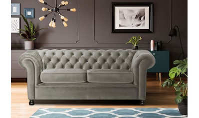 Chesterfield-Sofa »Chesterfield Home 3-Sitzer B/T/H: 192/87/75 cn«, mit edler...
