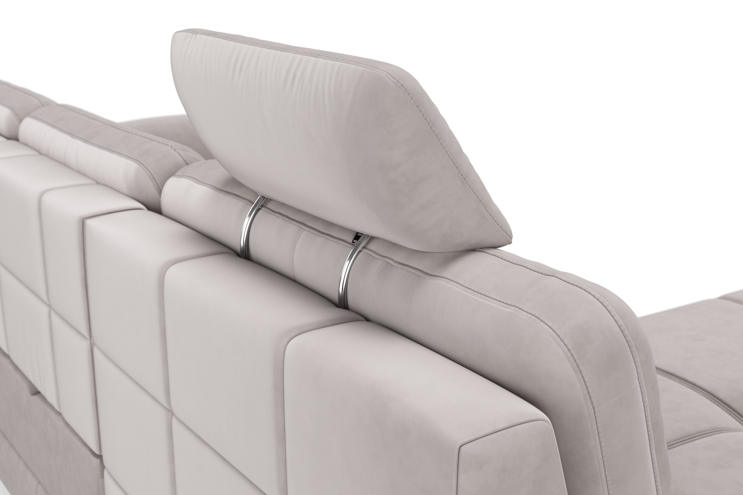 sit&more Ecksofa »Bendigo L-Form«, inklusive Sitztiefenverstellung, Bodenfreiheit 12 cm, in 2 Fußfarben