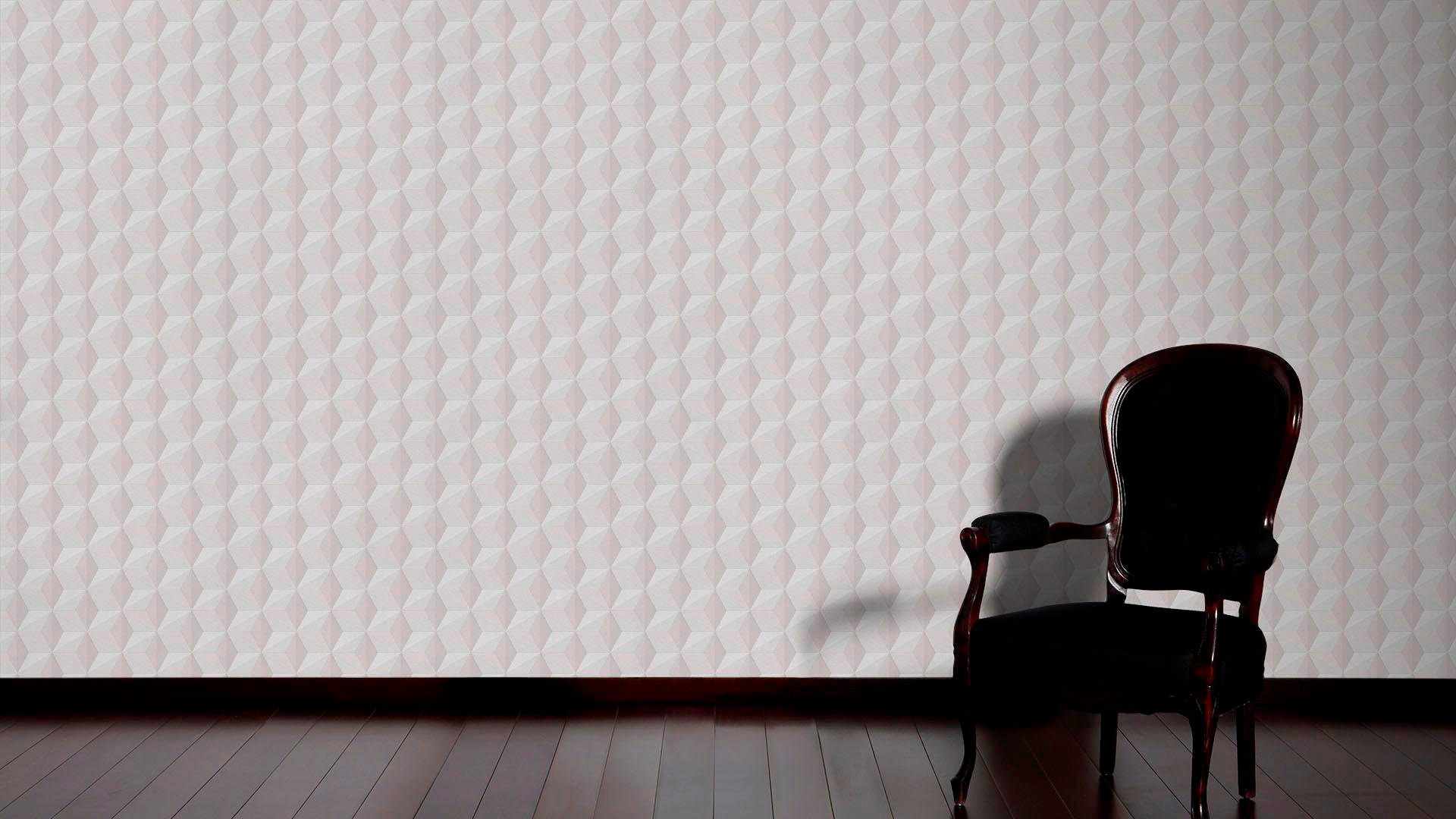 living walls Vliestapete »Life«, 3D-Optik-geometrisch-grafisch, 3D Tapete Geometrisch