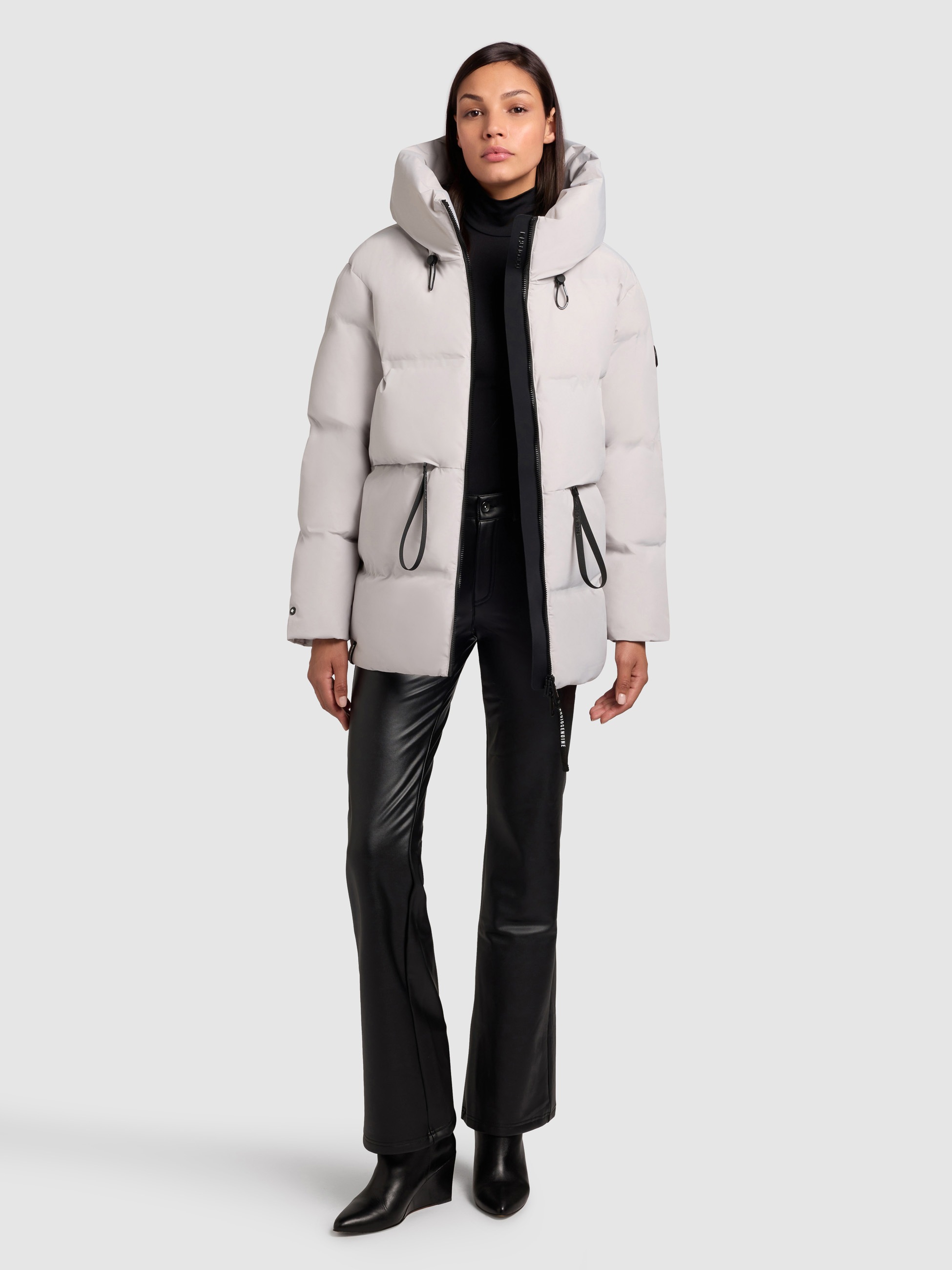 khujo Steppjacke »ELLIS«, mit Kapuze