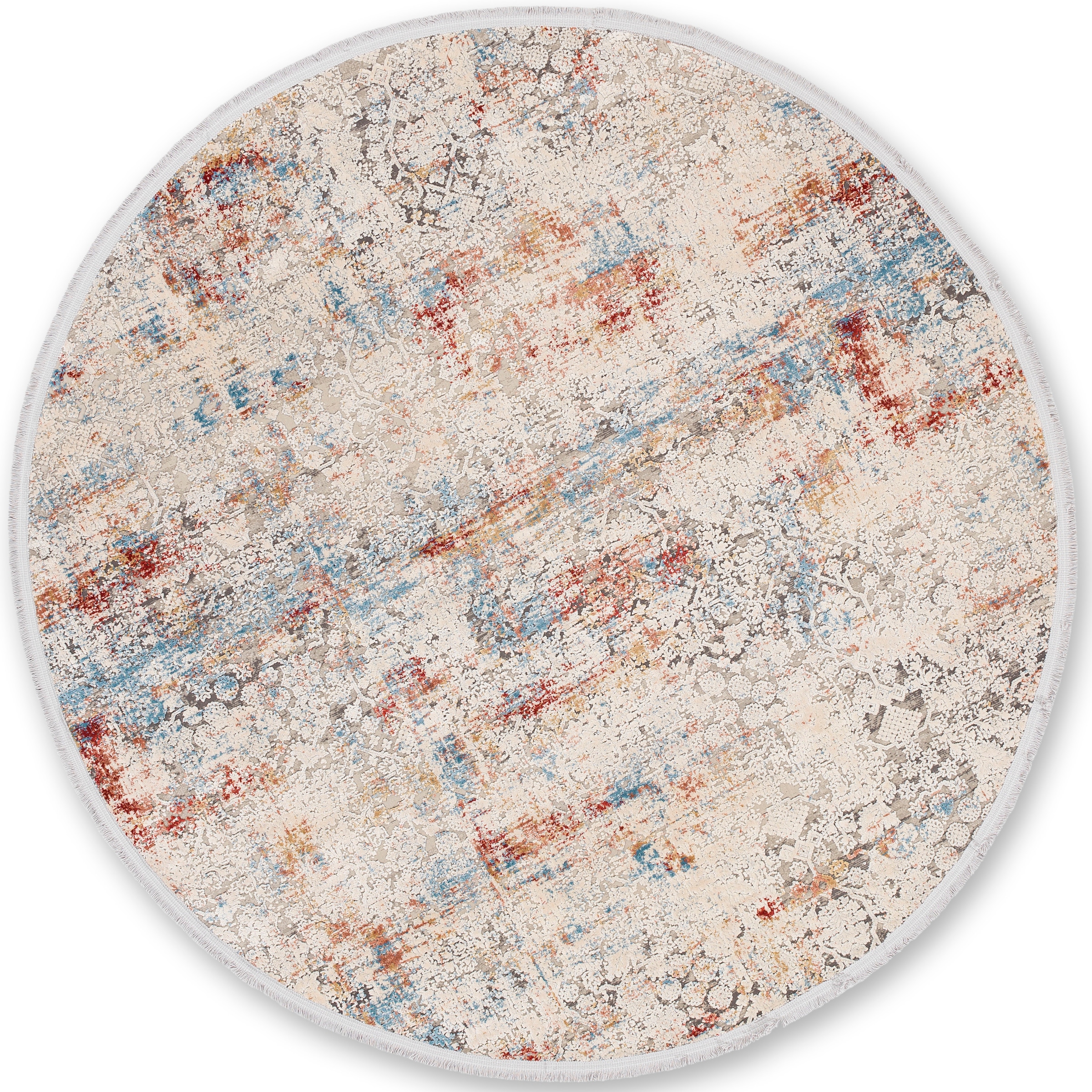ASTRA Teppich »Gravina 231«, rund, 8 mm Höhe, seidiger Schimmer durch Visko günstig online kaufen