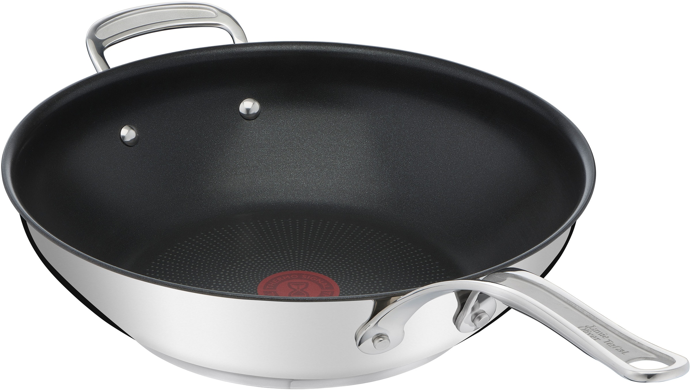 Tefal Wok »Jamie Oliver Cook's Classic, Wokpfanne Induktion« Edelstahl 1 St günstig online kaufen