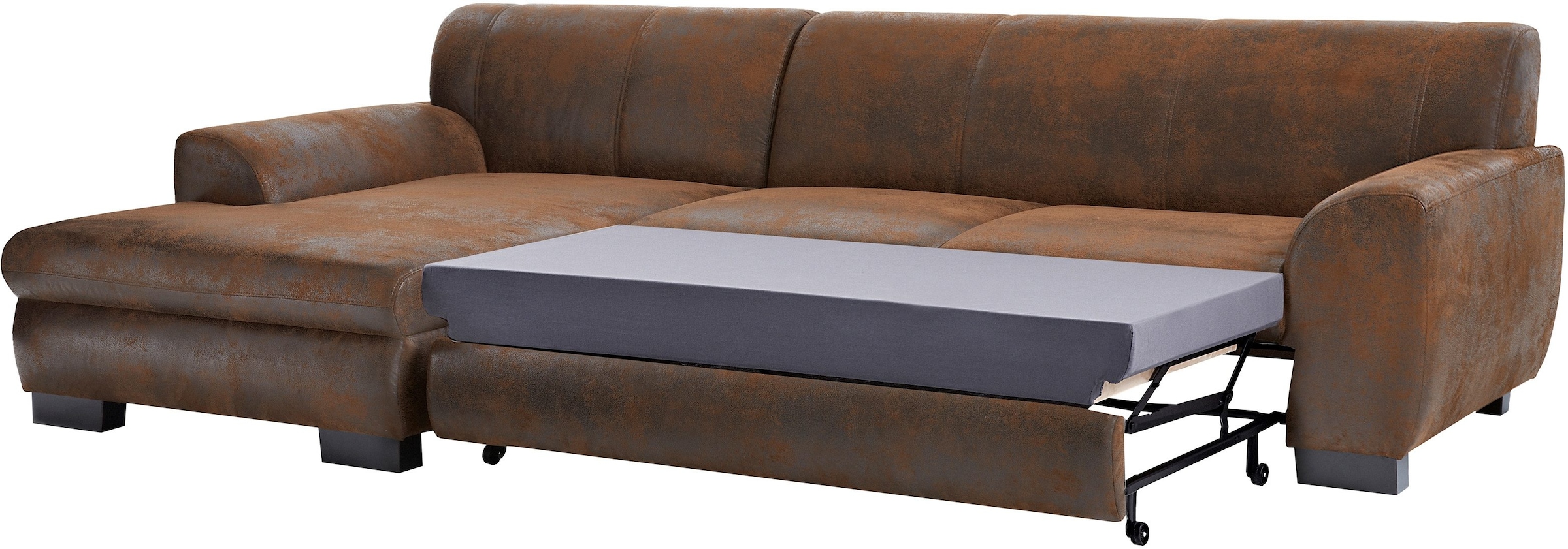 Home affaire Ecksofa »Nika L-Form«, wahlweise mit Bettfunktion, auch in Cord
