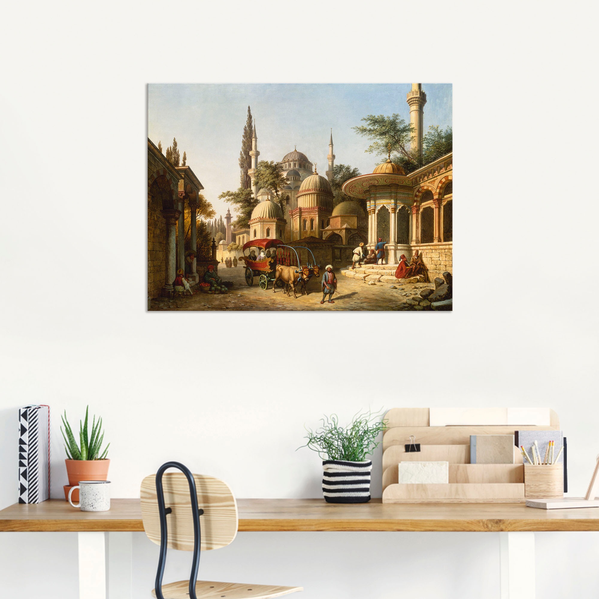 Artland Wandbild »Ansicht einer Moschee in Istanbul« Gebäude 1 Stk. tlg. al günstig online kaufen