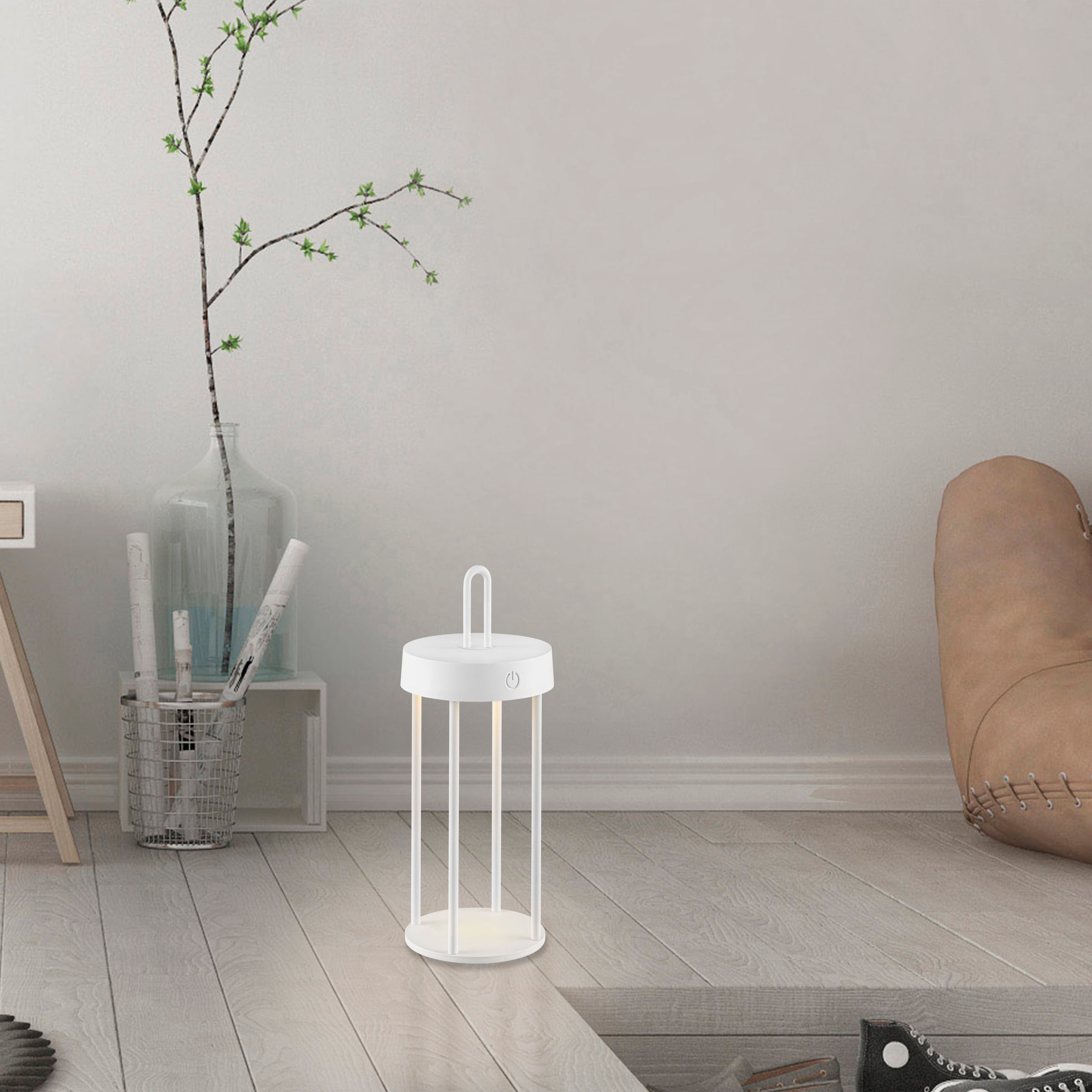 JUST LIGHT Tischleuchte »ANSELM«, 1 flammig, Leuchtmittel LED-Modul | LED fest integriert, Akkuleuchte