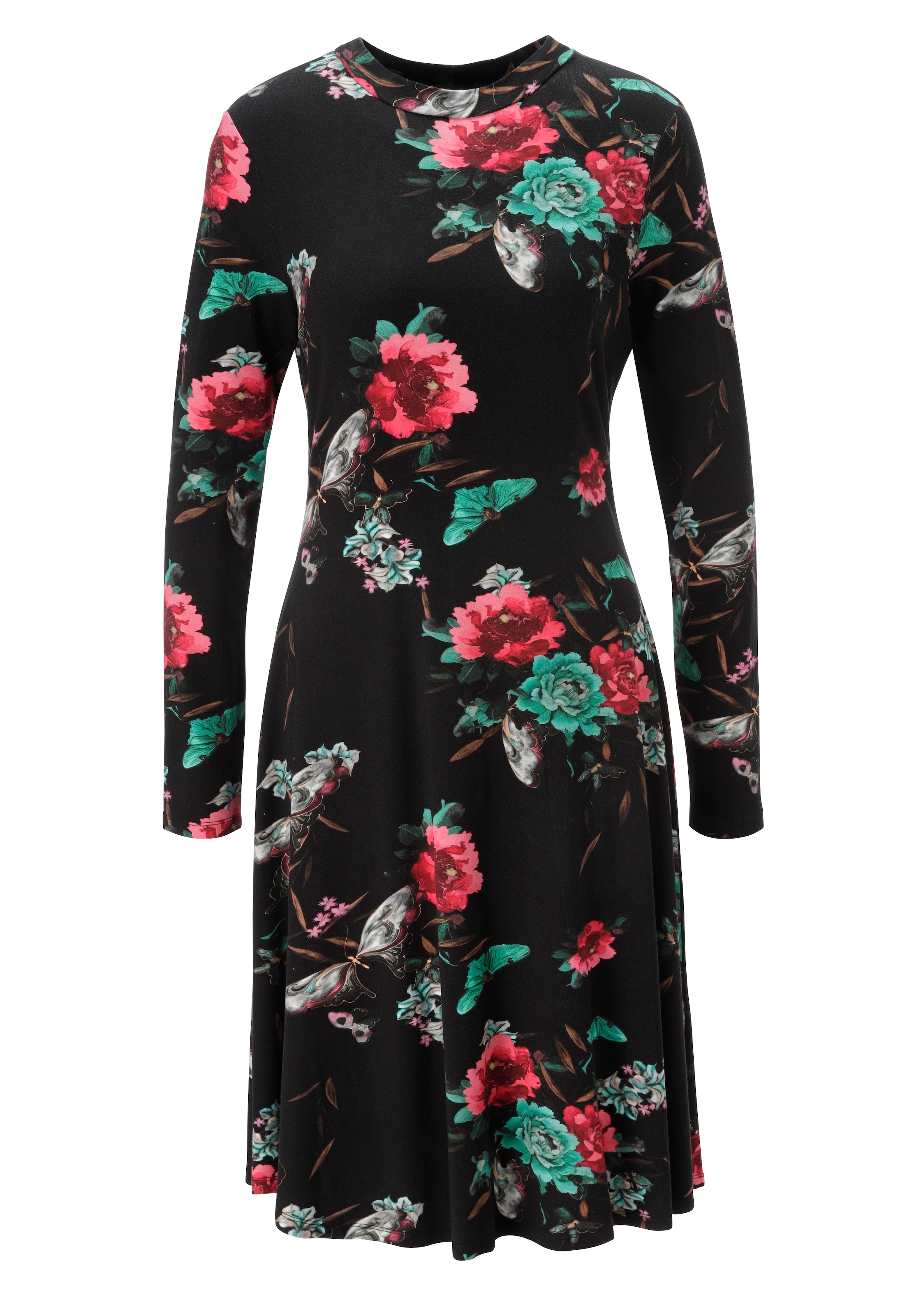 Aniston SELECTED Jerseykleid in leichter A-Linien-Form - NEUE KOLLEKTION