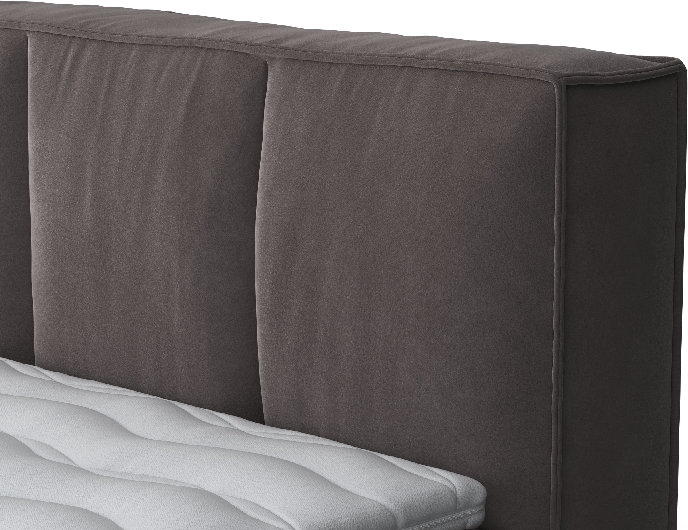 LeGer Home by Lena Gercke Boxspringbett »Addyson«, (Härtegrade H2, H3 und H4 wählbar), Boxspringbett inkl. Topper, 2 Matratzen
