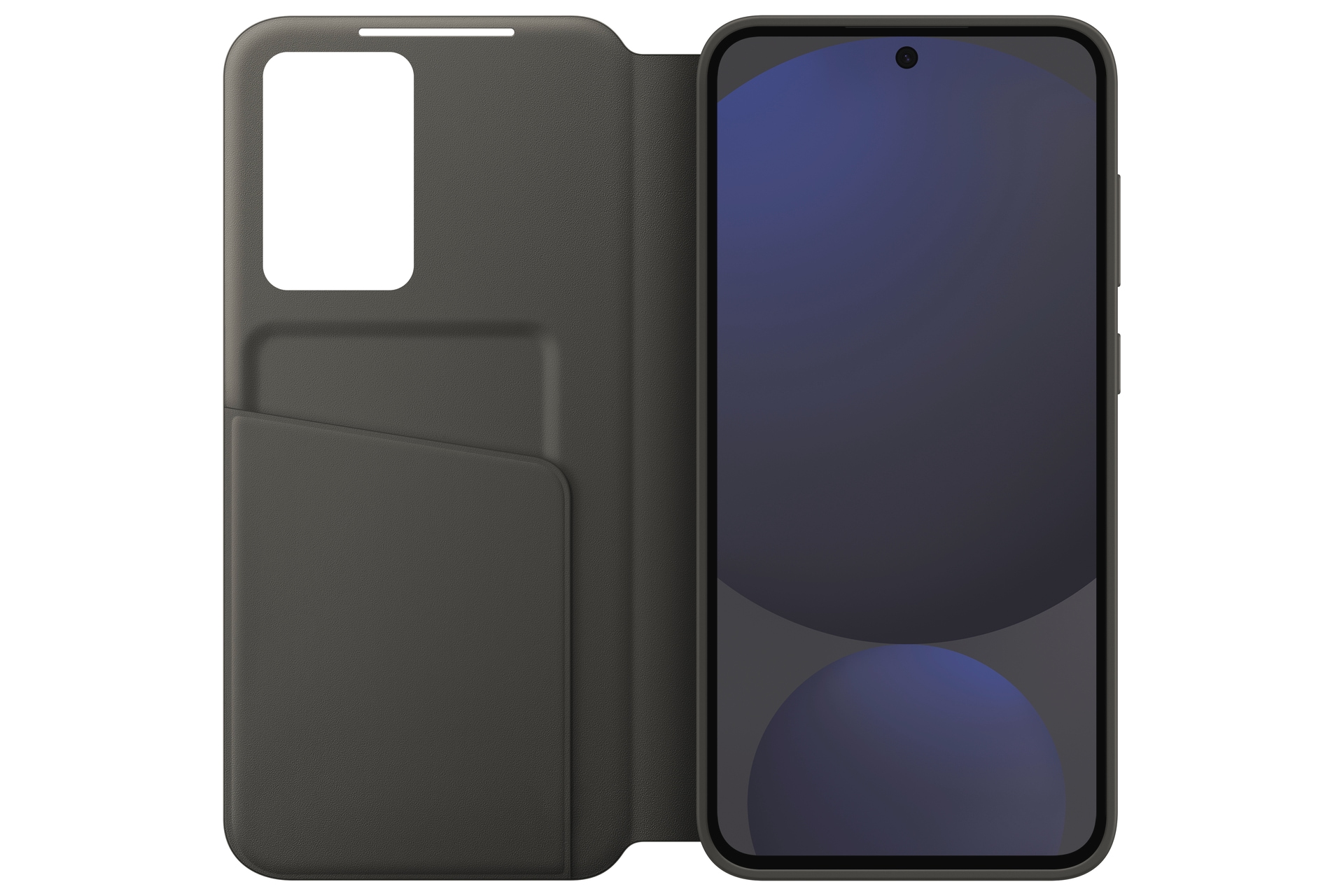 Samsung Handyhülle »Smart View Wallet Case für Samsung Galaxy S24 FE«, Backcover, Schutzhülle, Handyschutzhülle, Case, Schutzcase, stoßfest