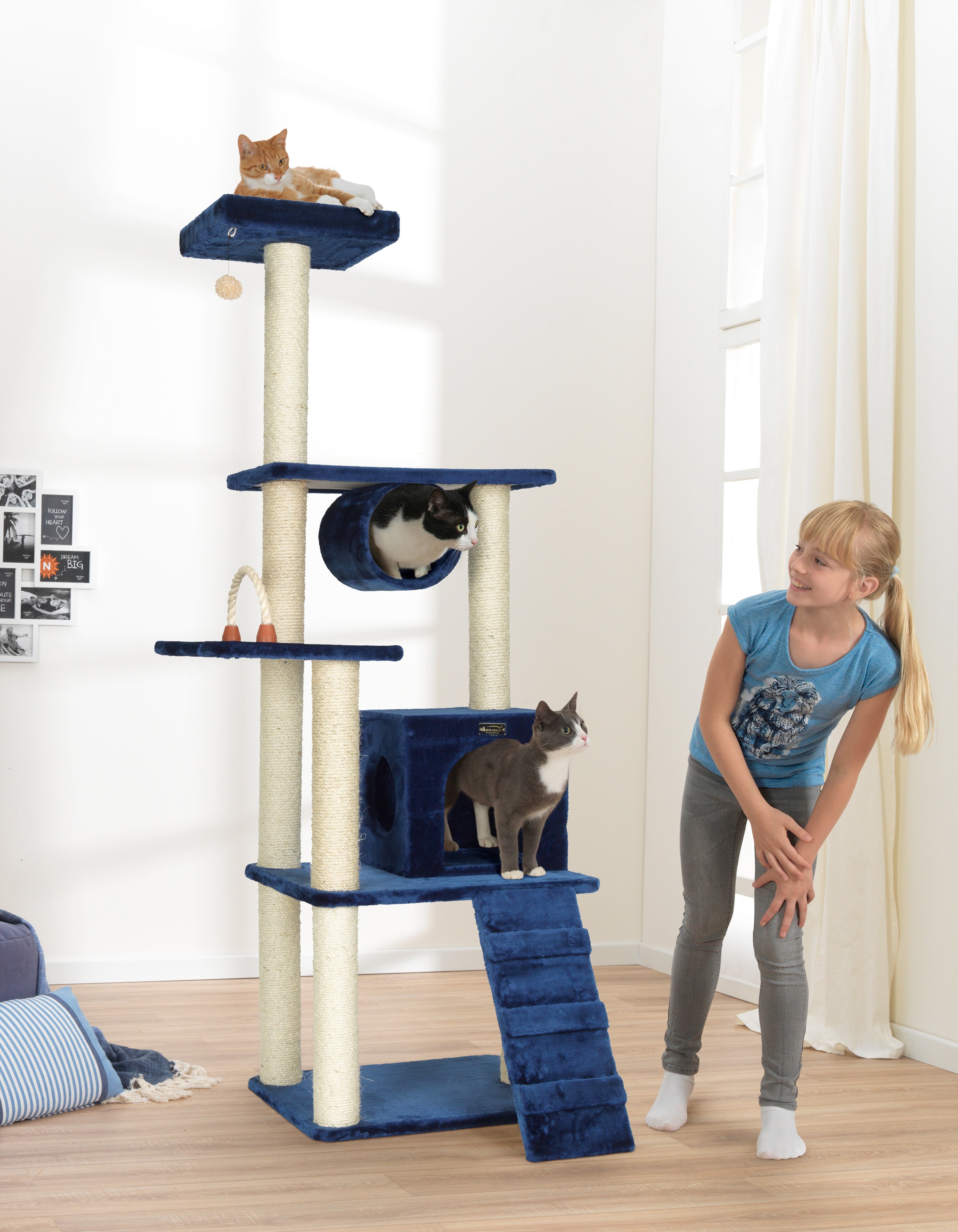 Bild von Armakat Kratzbaum »Finja«, hoch, BxTxH: 80x75x179 cm