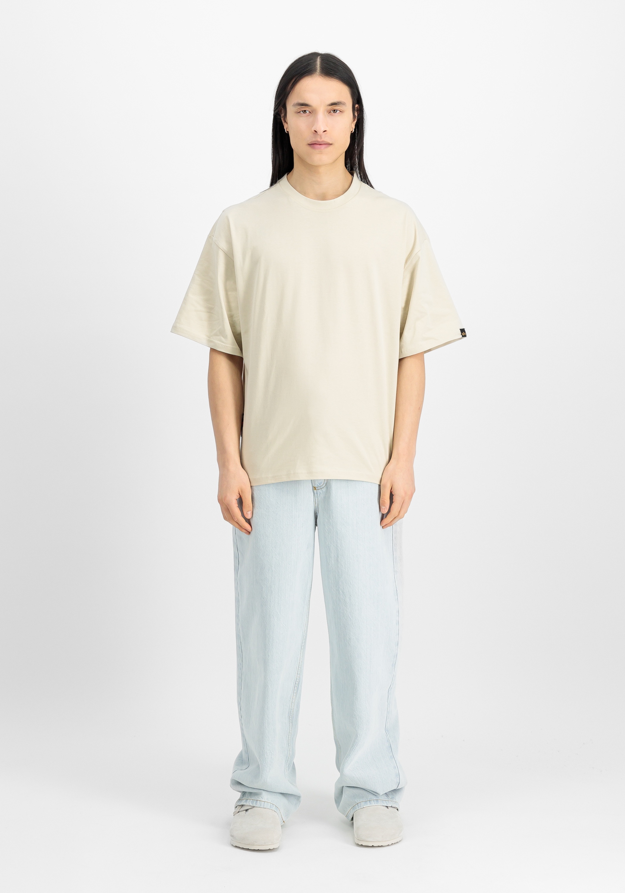 Alpha Industries T-Shirt »Alpha Industries Men - T-Shirts Aloha Flower Backprint T-Shirt«
