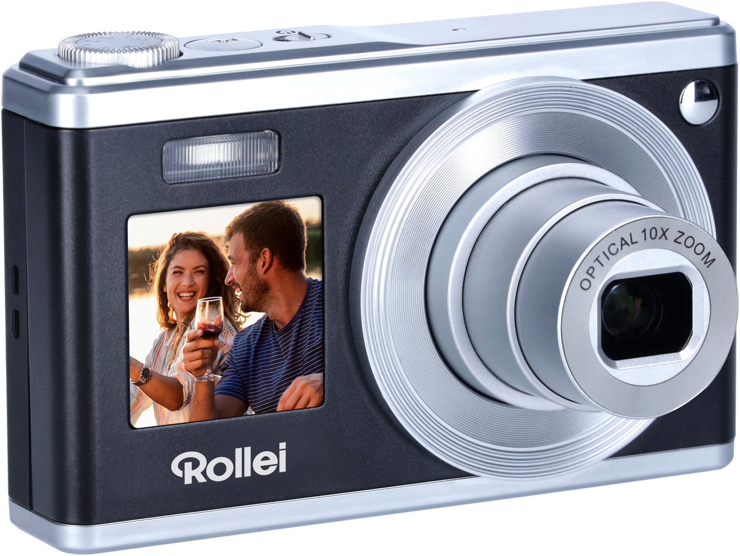 Rollei Kompaktkamera »Compactline 10x«, 20 MP, 10 fachx opt. Zoom