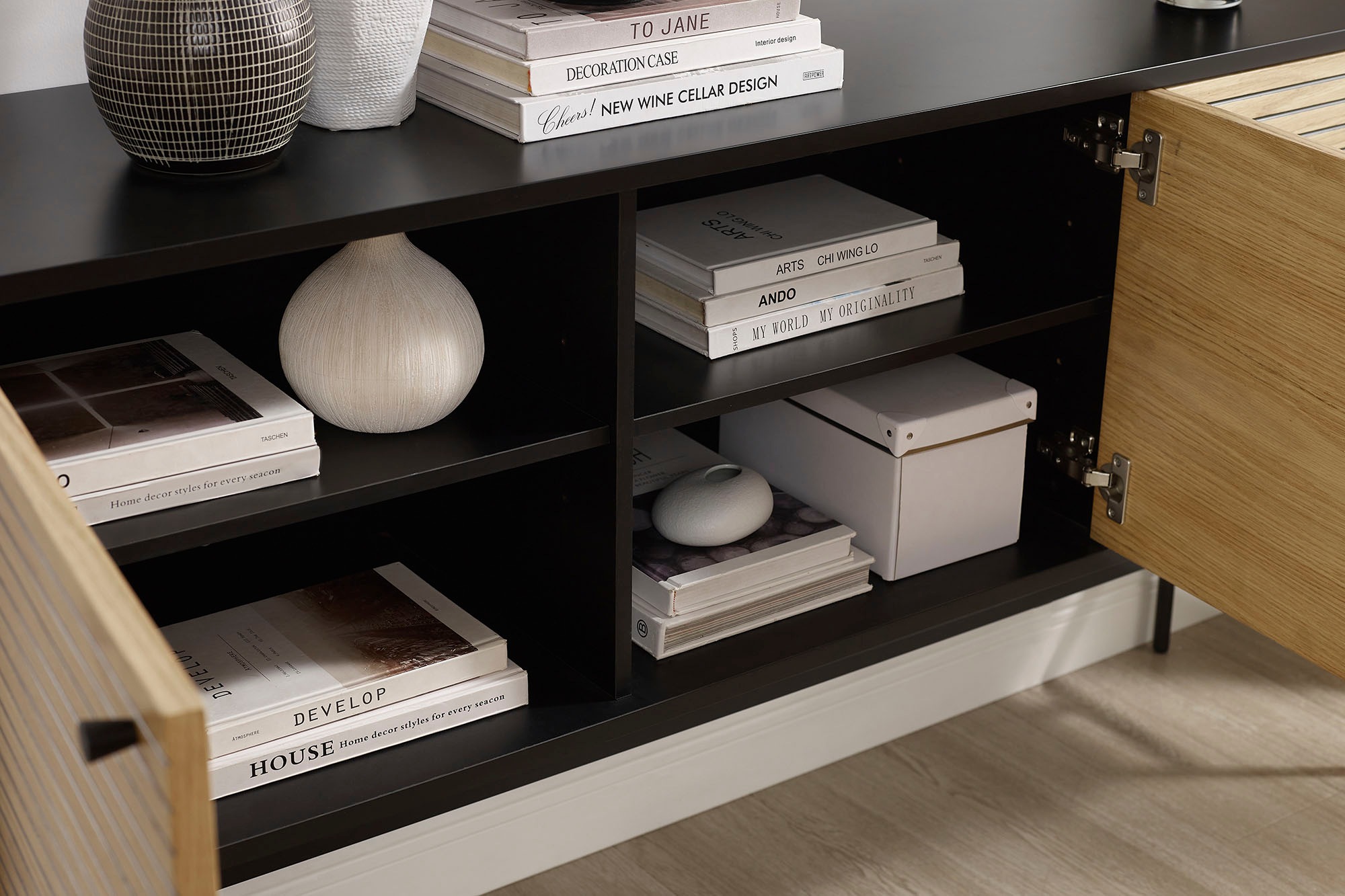 SalesFever Sideboard, Kommode im Scandi Design