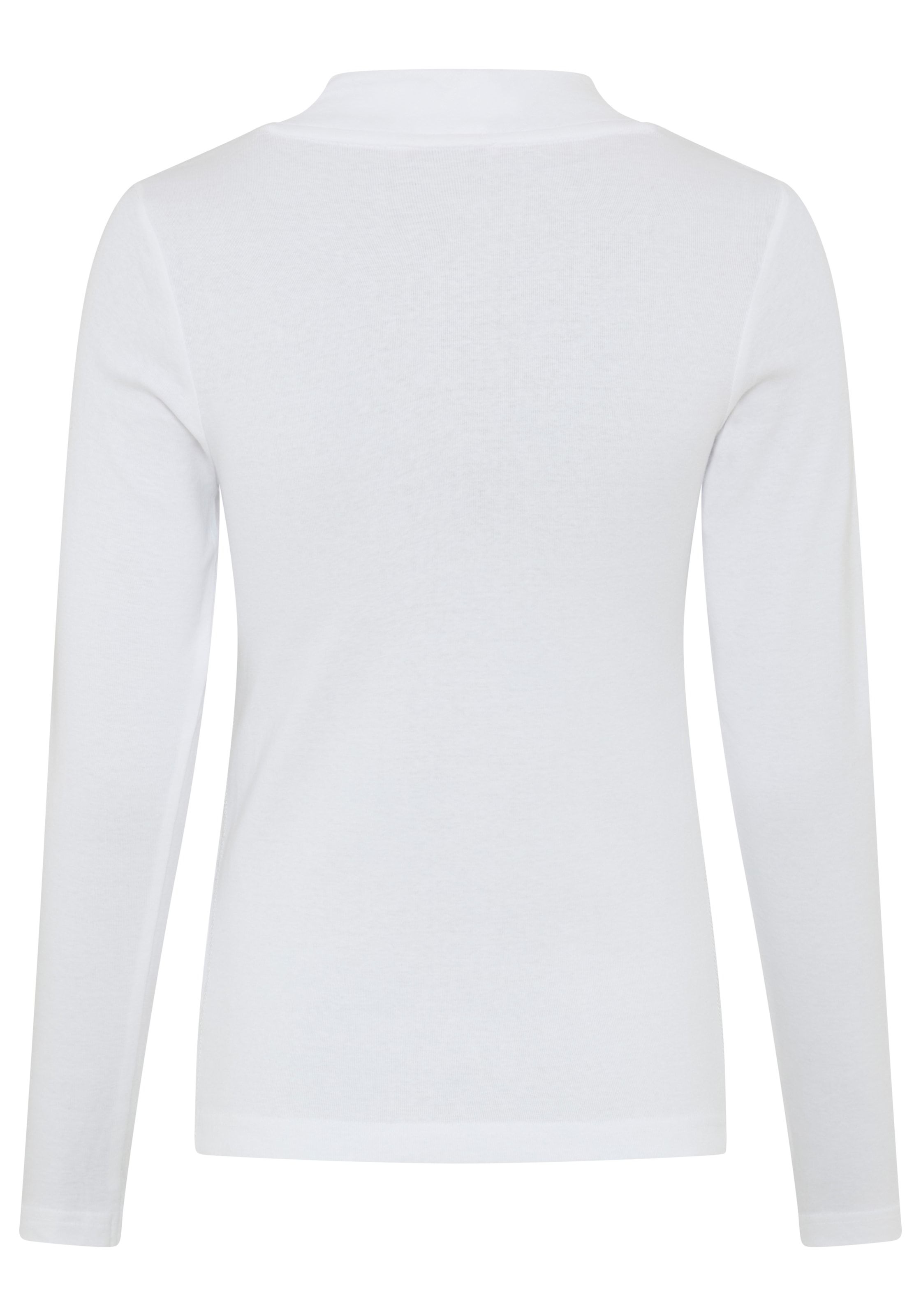 KangaROOS Longsleeve Langarm,  sehr figurbetont,  unifarben,  Stehkragen