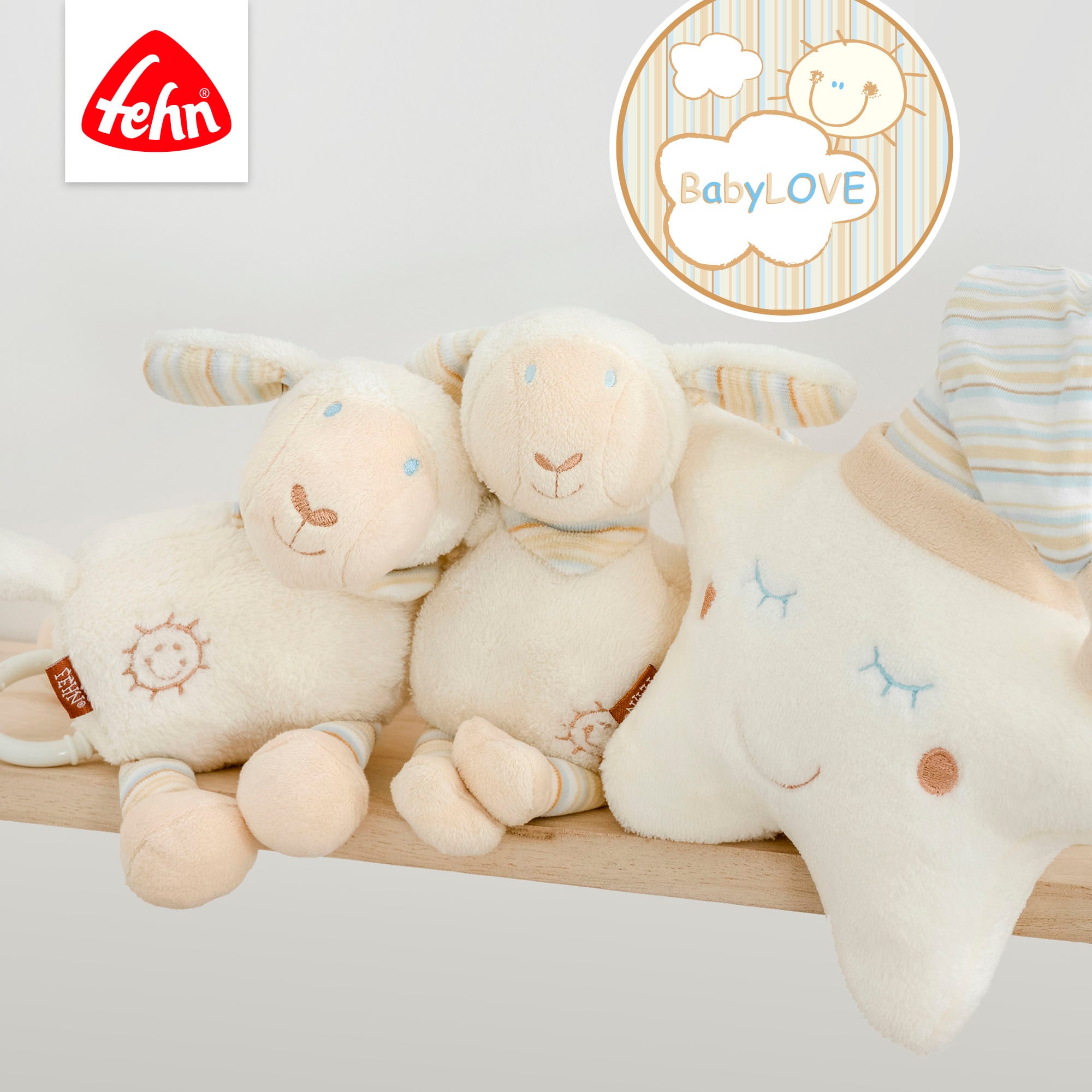 Fehn Mobile »BabyLOVE, Schaf Musikmobile«